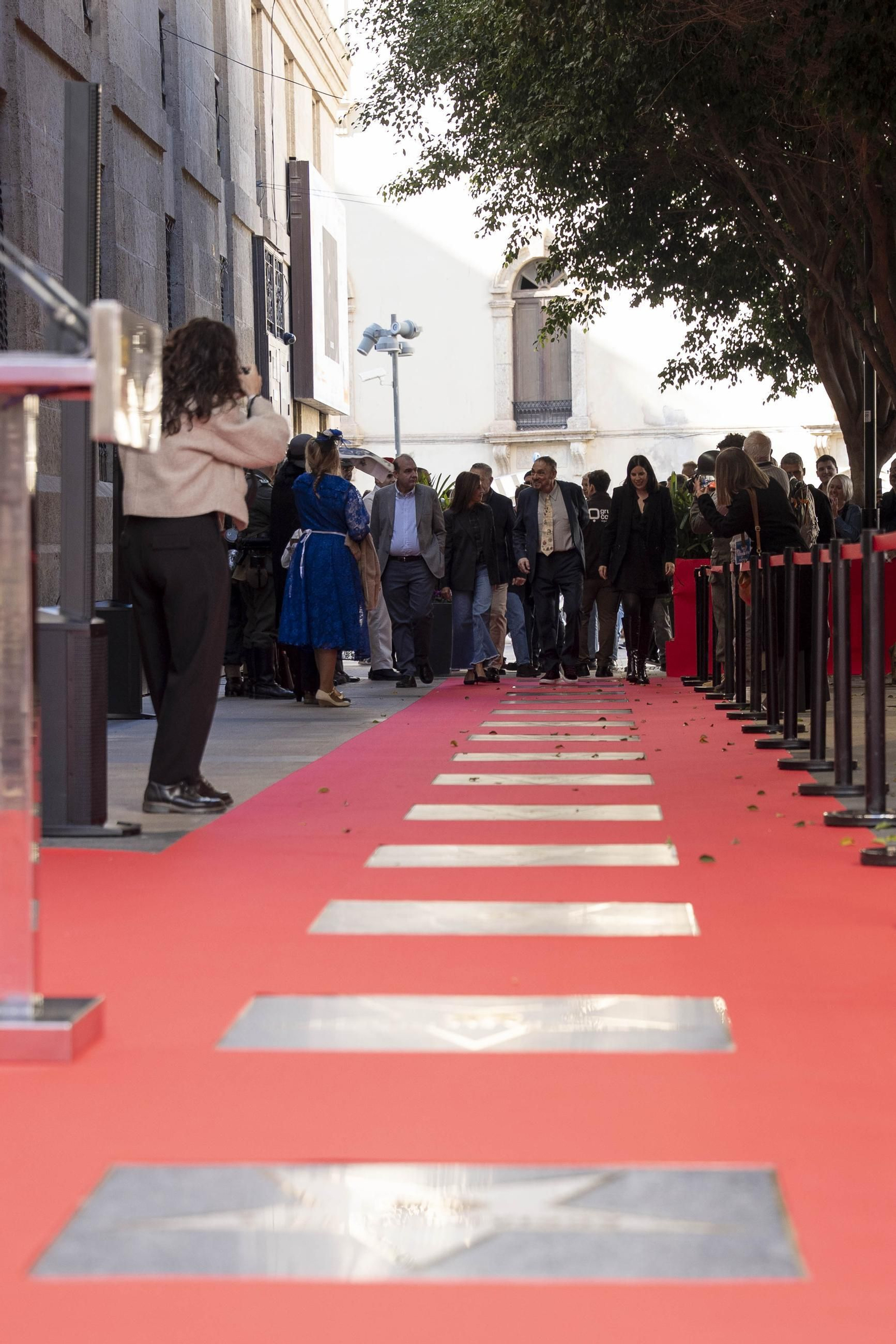 La estrella a JOHN RHYS-DAVIES luce en el paseo de la fama de Almería