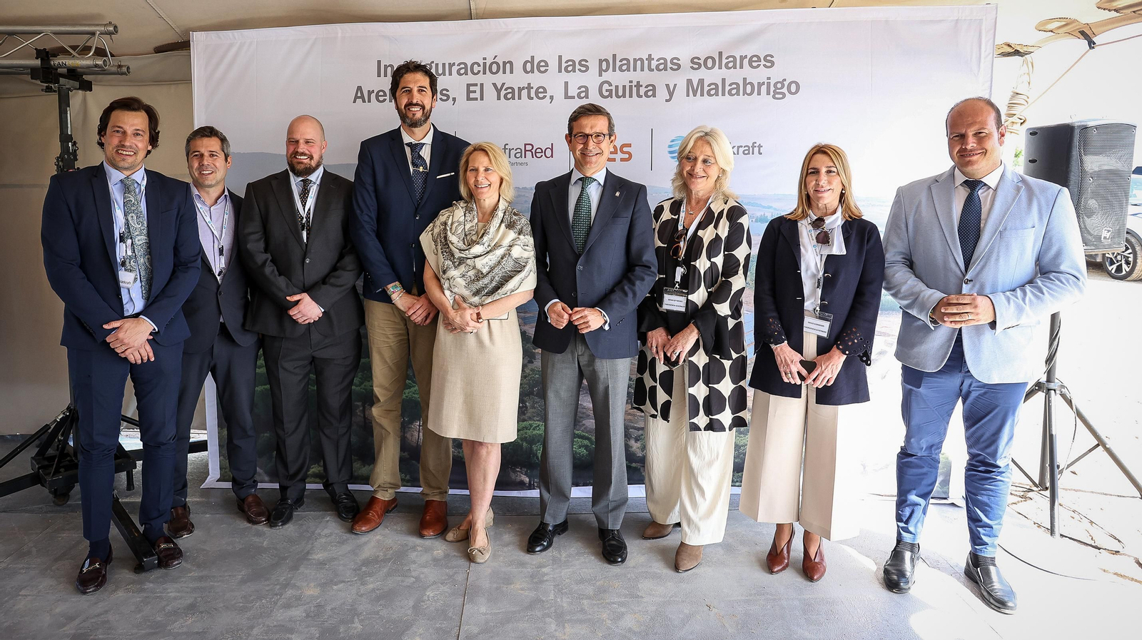 Inauguración de cuatro plantas solares