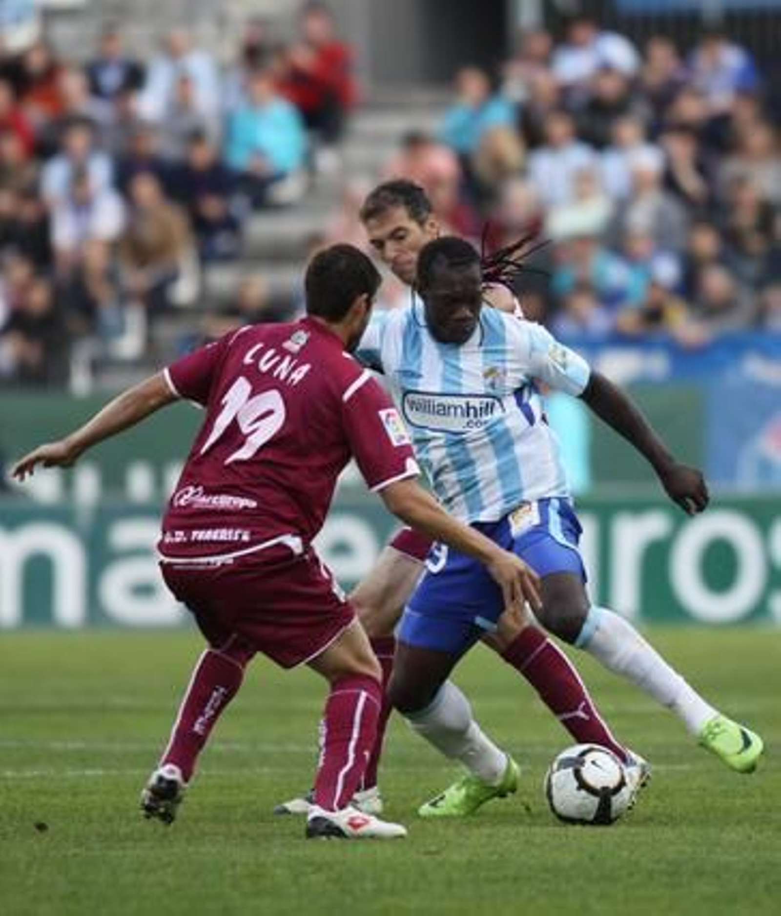 El Málaga empata en casa ante el Tenerife. / Migue Fernández