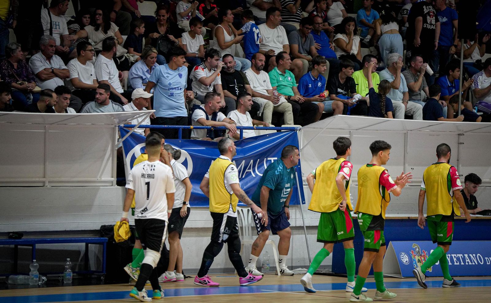 Imágenes del partido de futbolsala entre el Xerez Toyota - Cádiz Virgili