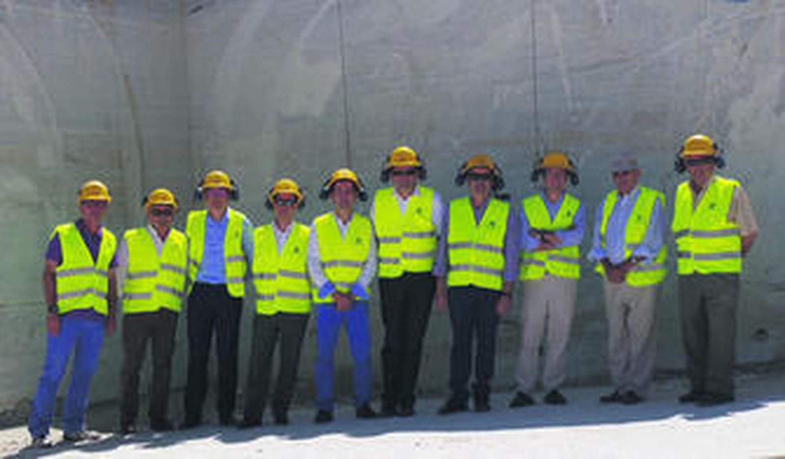 Eduardo Baamonde, presidente de Cajamar, esta semana en Macael.