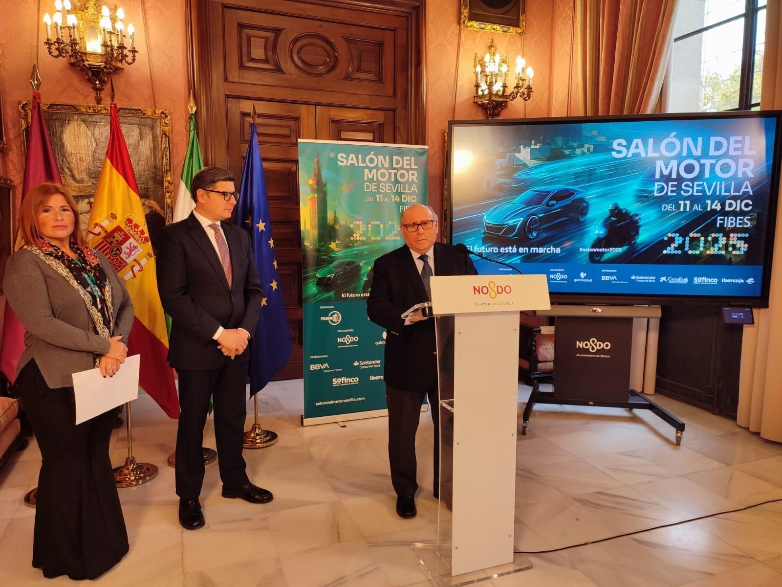 La presentación de la nueva edición del Salón del Motor.