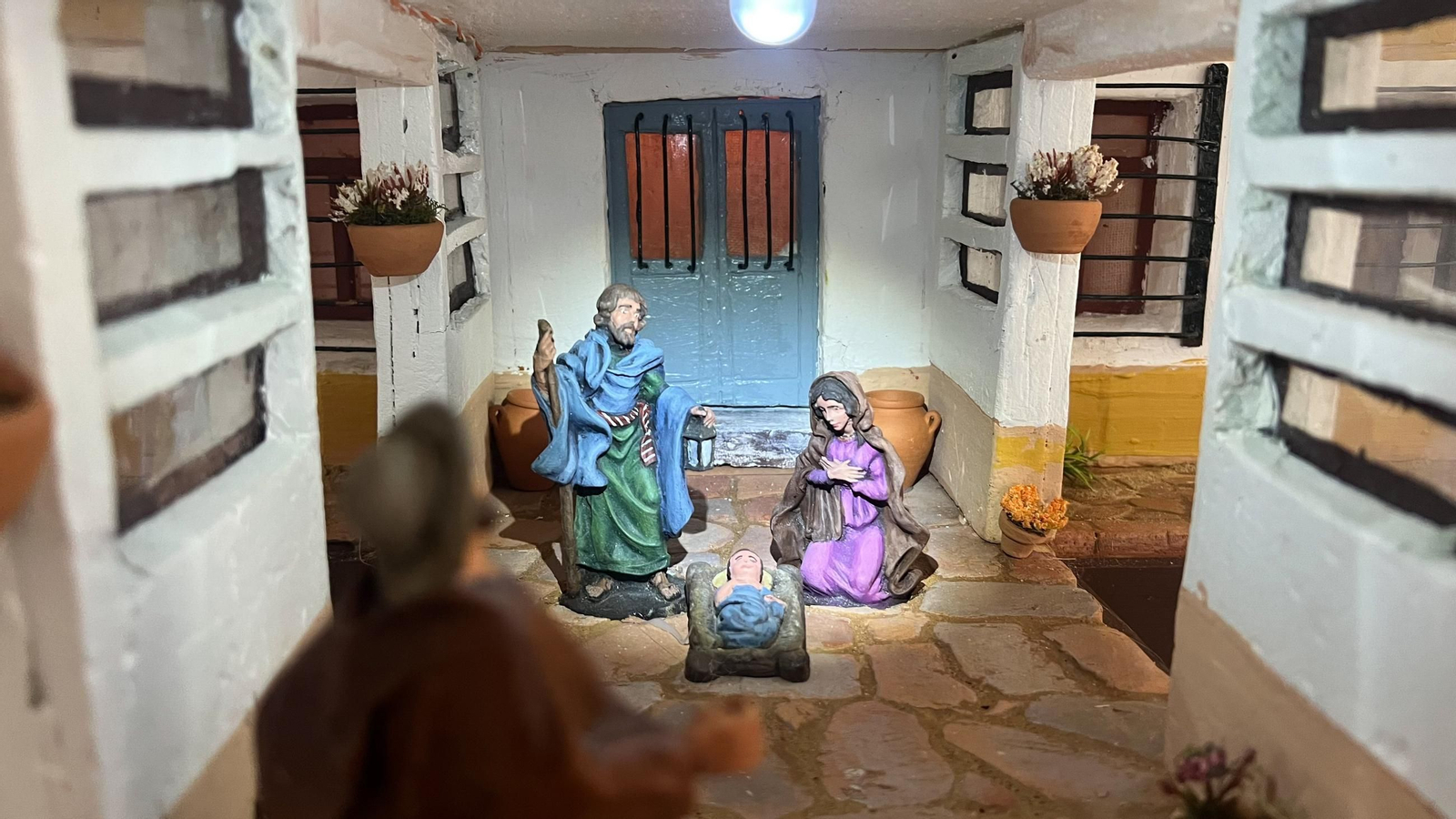 Fotos de la exposición belenista por el 25 aniversario de la asociación Oro, Incienso y Mirra en Algeciras