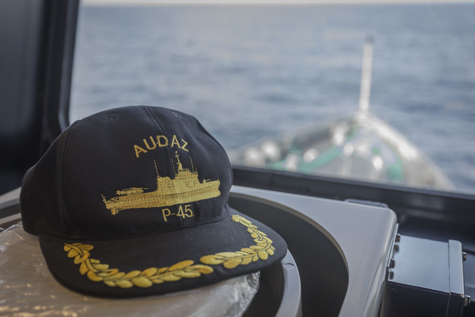 Imágenes de la prueba de mar del 'Audaz'