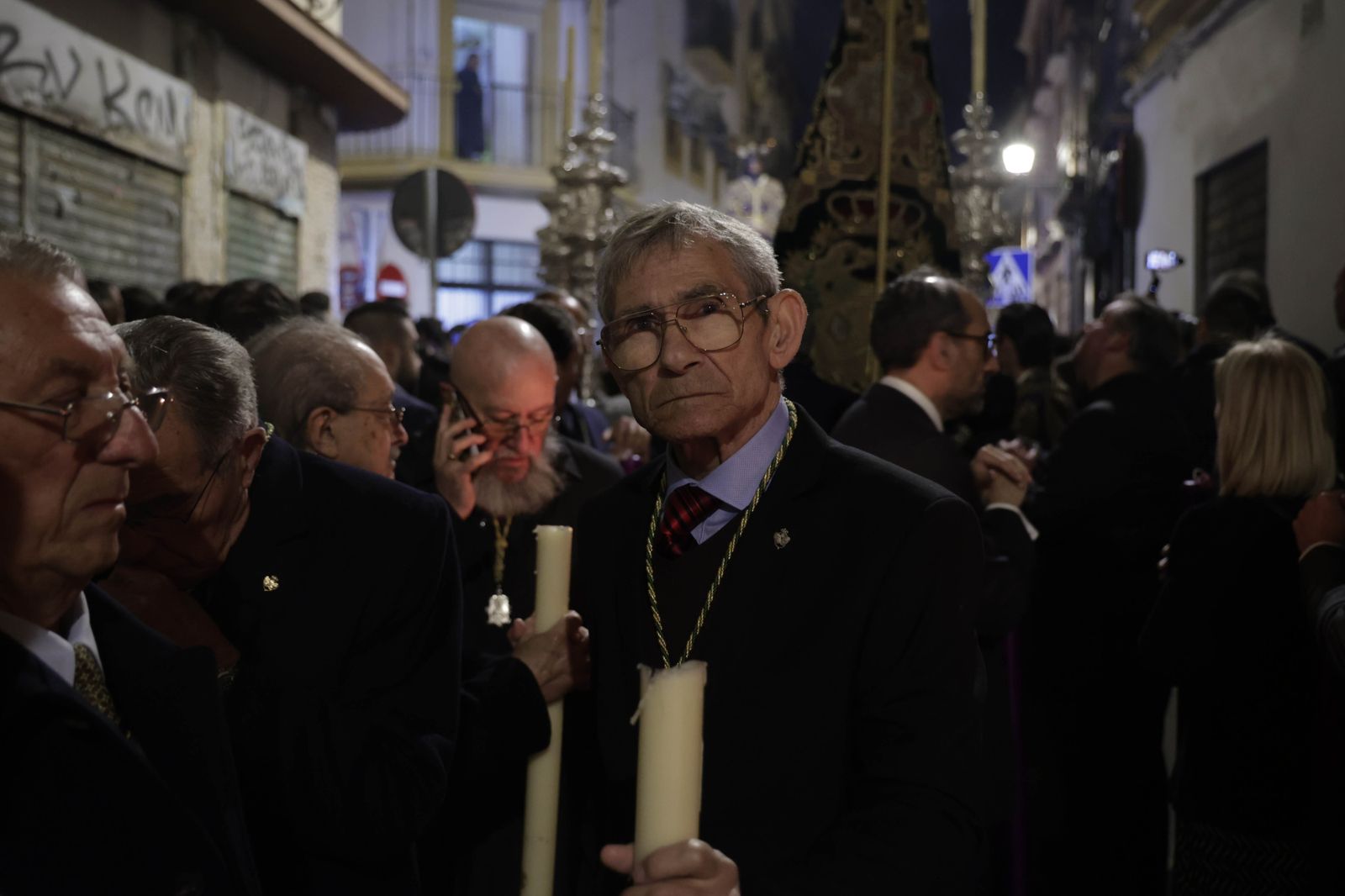 Imágenes del Vía Crucis del Señor de la Sentencia de la Macarena