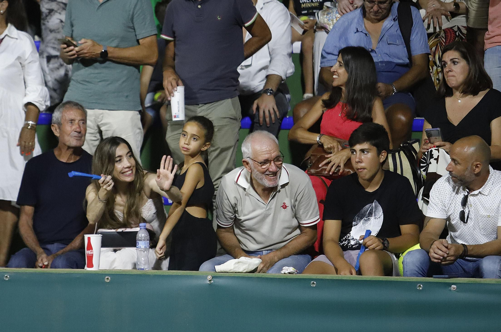 Copa del Rey de Tenis. Semifinal entre Carlos Alcaraz y Pablo Andújar
