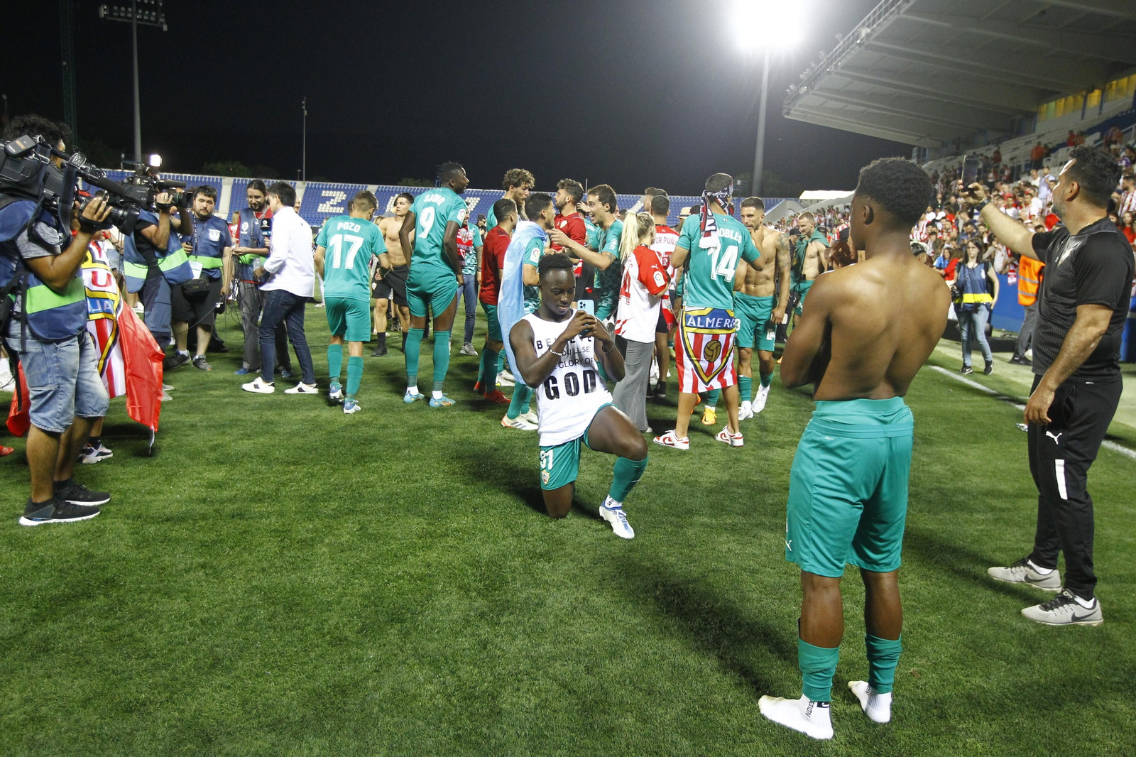 Imágenes del C.D. Leganés-U.D. Almería. Ascenso a la Liga Santander de Fútbol