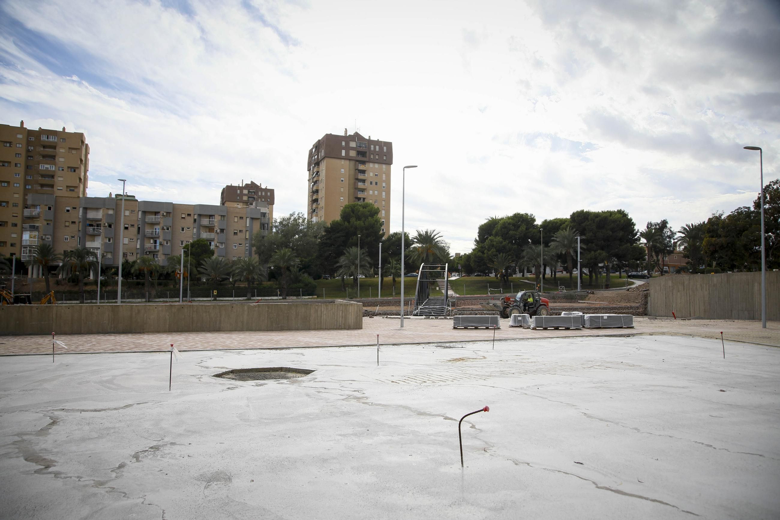 Te contamos en imágenes como avanzan las obras de la rambla de San Antonio en Aguadulce