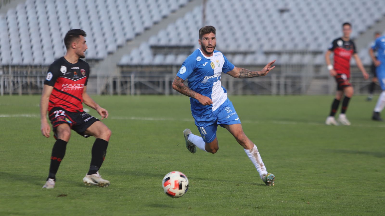 Imágenes del Xerez CD contra el Puente Genil en la Juventud