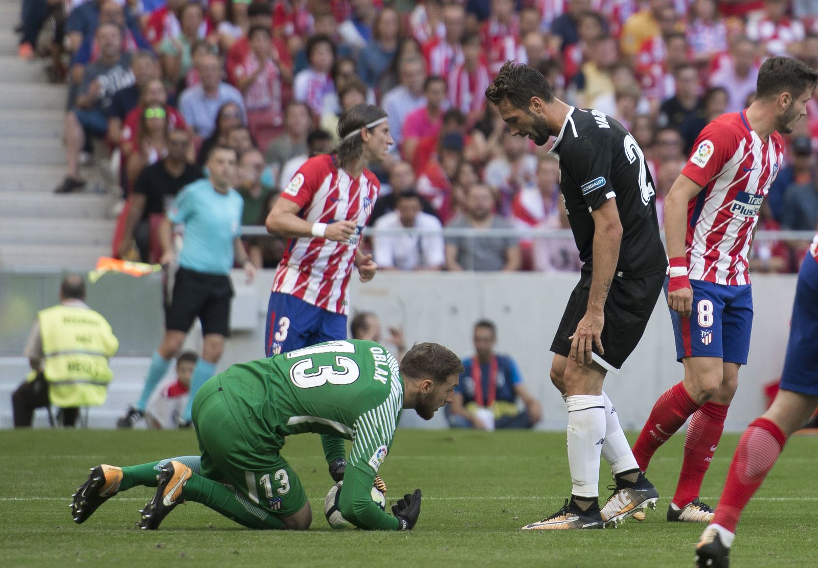 El Atlético de Madrid-Sevilla, en imágenes