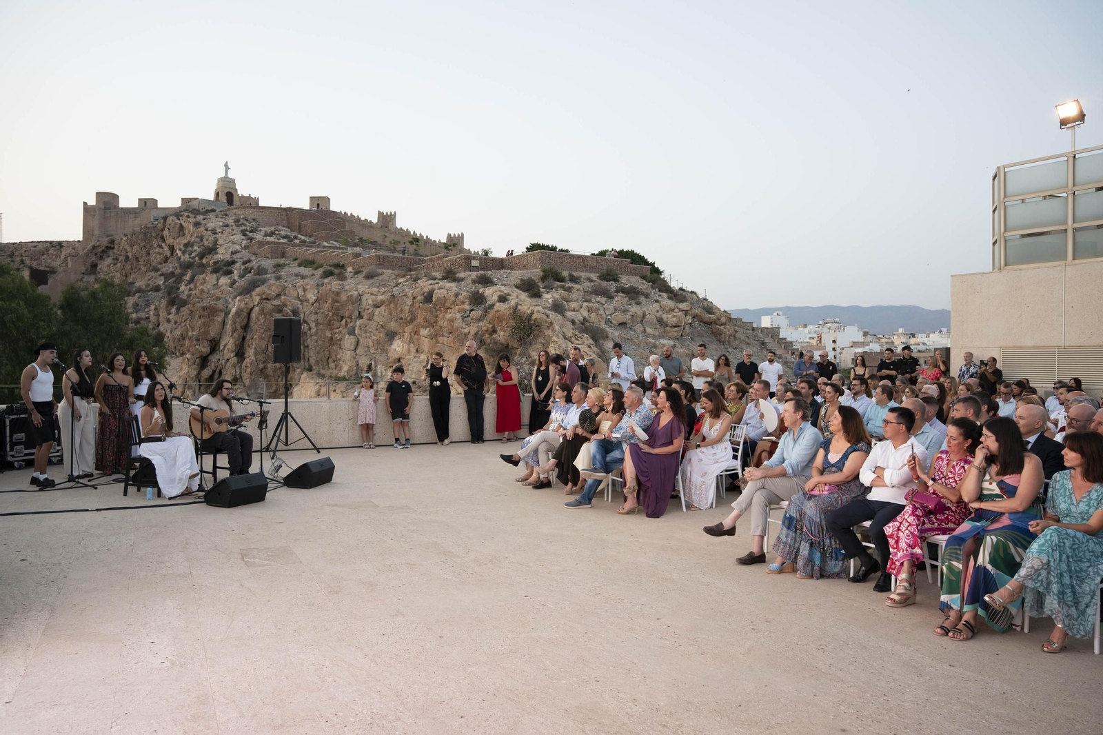 Las imágenes de la presentación de la Feria de Almería 2025 en honor de la Virgen del Mar