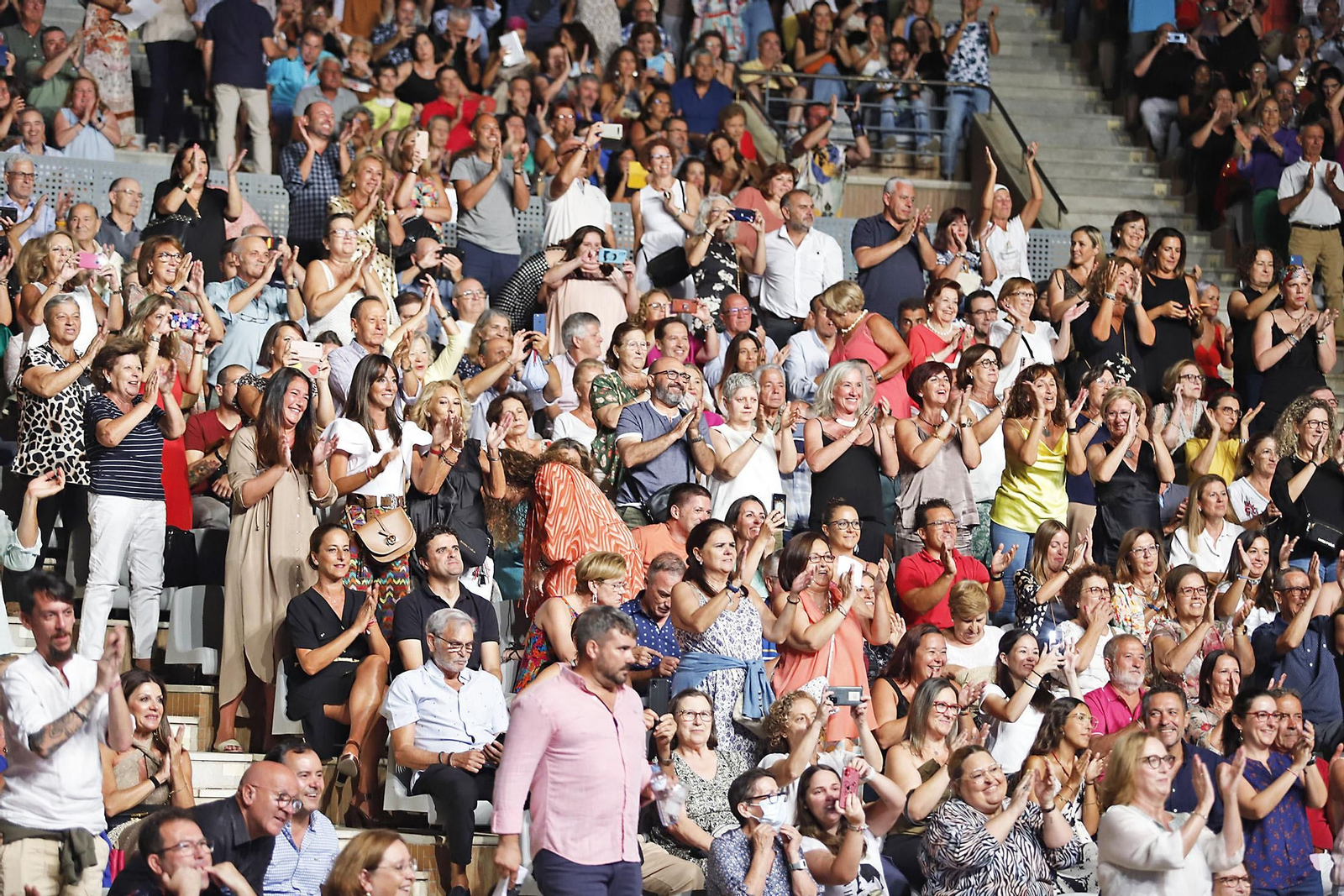 Imágenes del concierto de Rafael en el foro Iberoamericano de La Rábida