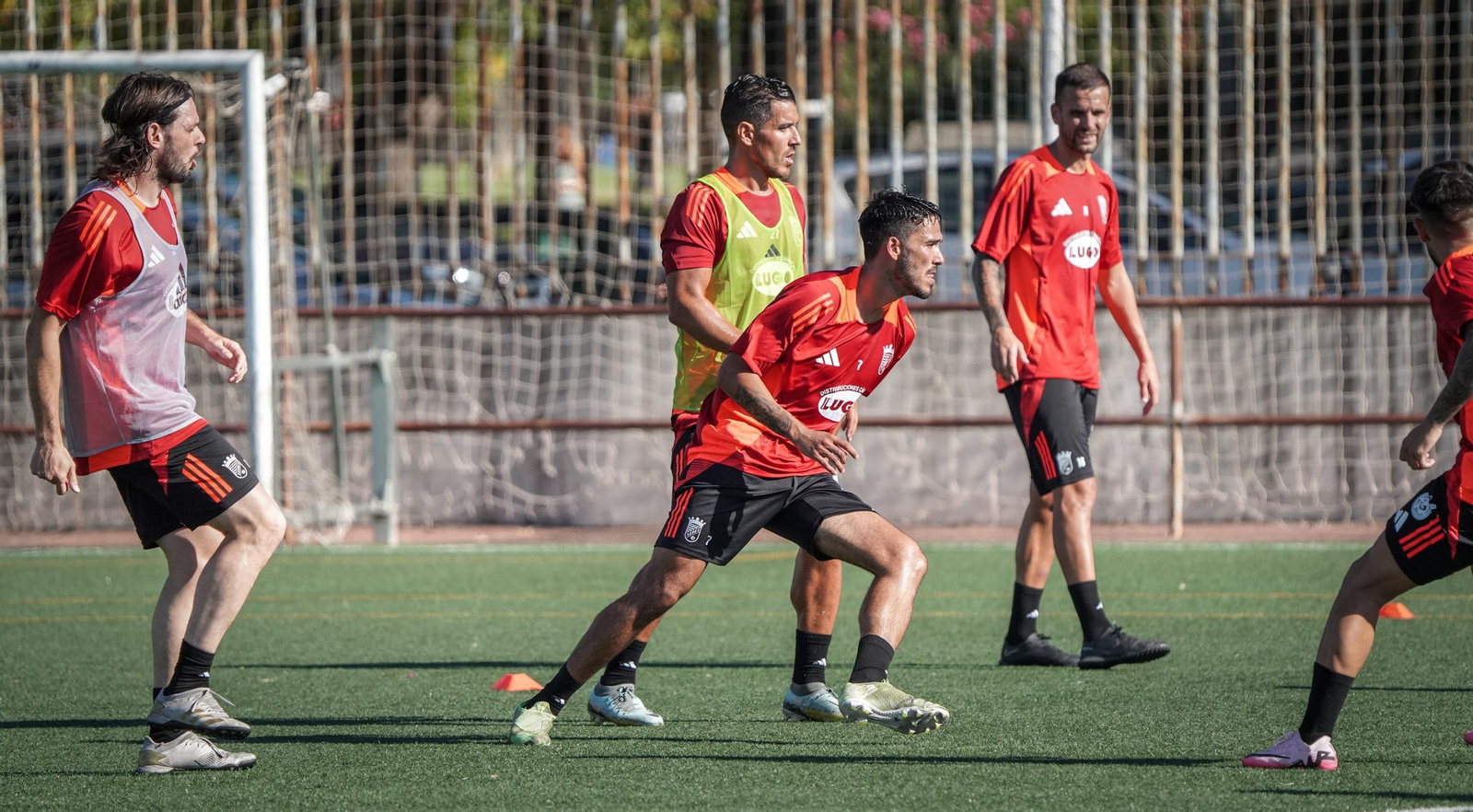 Imágenes del primer entrenamiento de la temporada Xerez CD