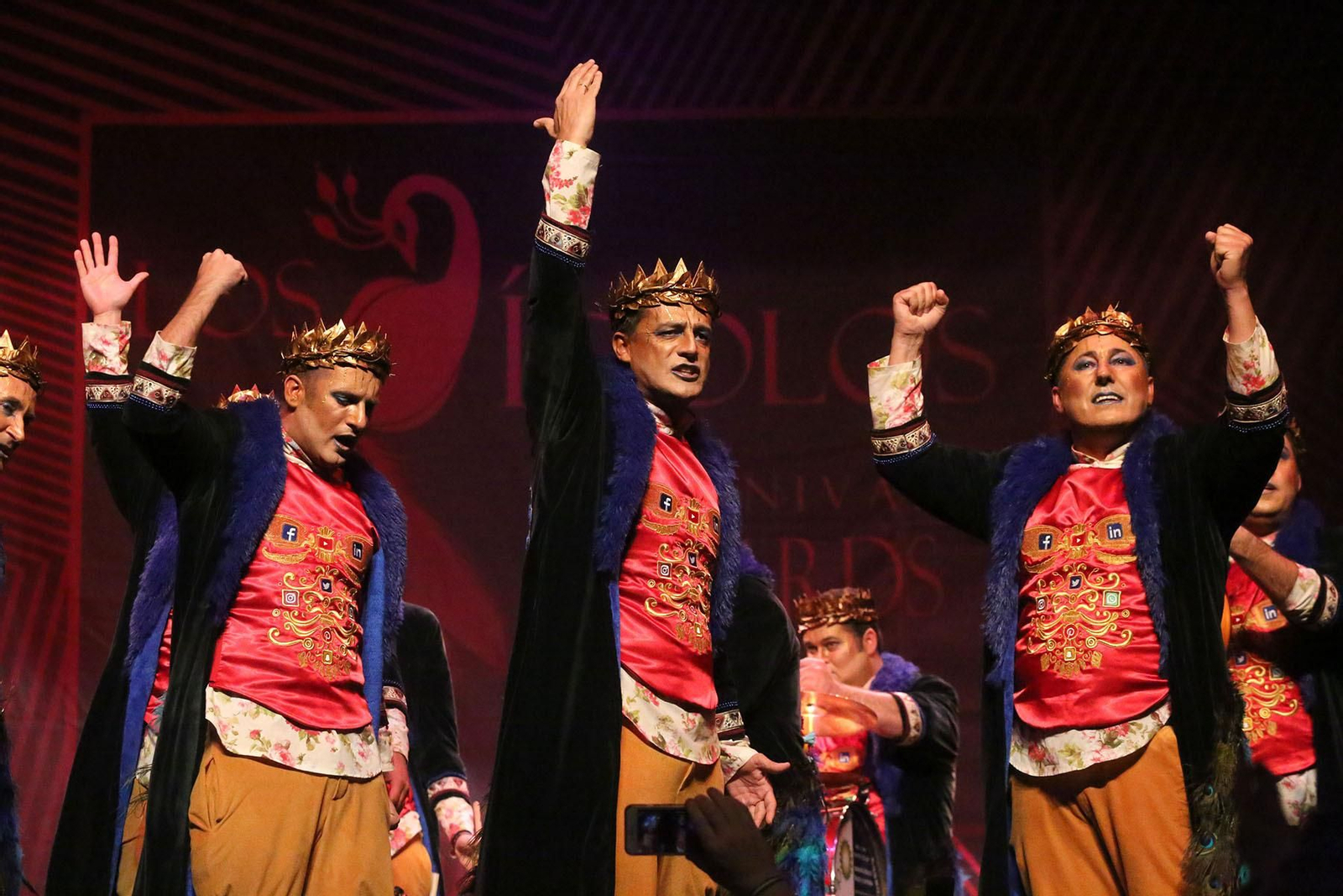 Las imágenes de la segunda sesión de semifinales del Carnaval Colombino 2019