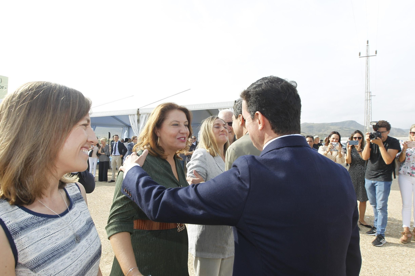 Fotogalería colocación primera piedra cuarto tramo Autovía del Almanzora