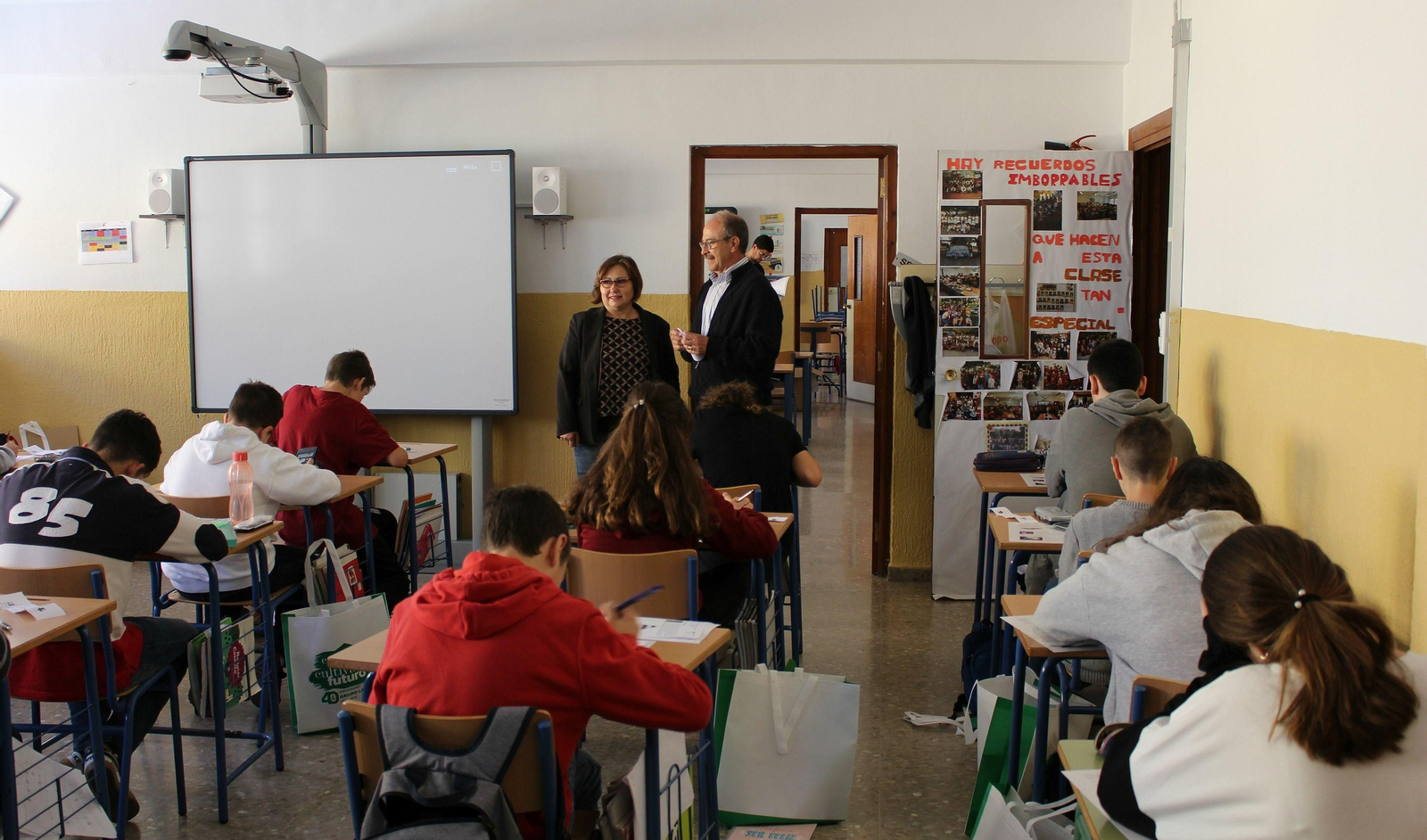 Pruebas en el Cardenal Belluga de Motril.
