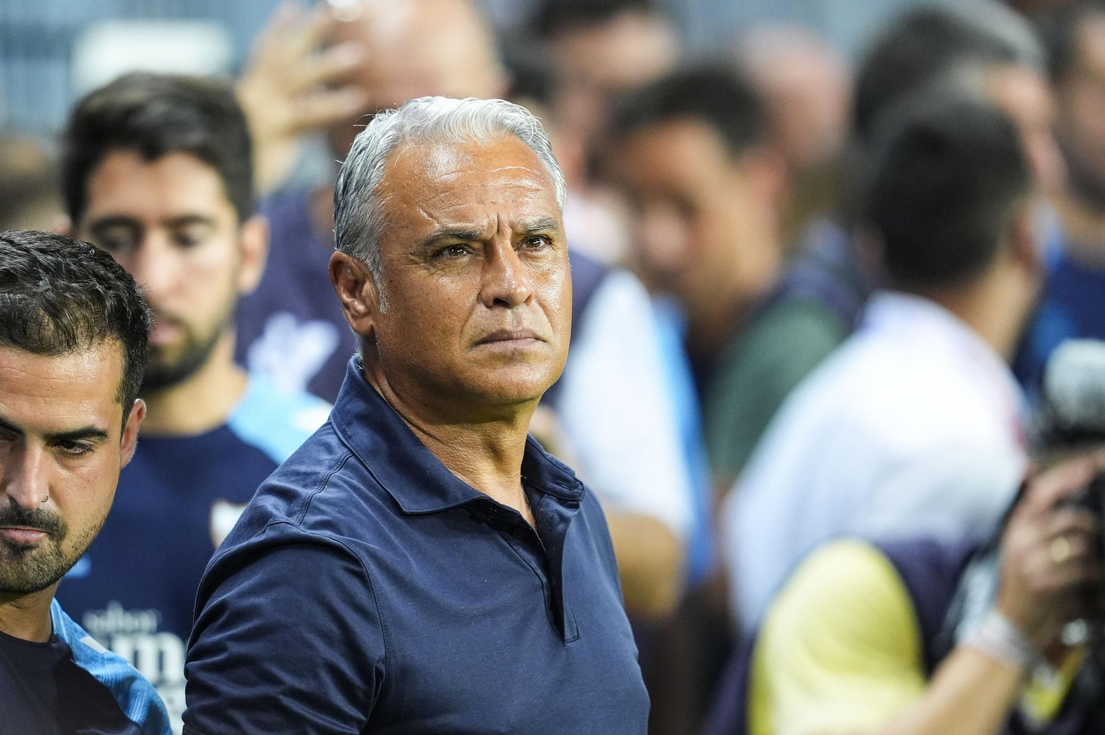 El paso de Sergio Pellicer por el Málaga CF, en fotos