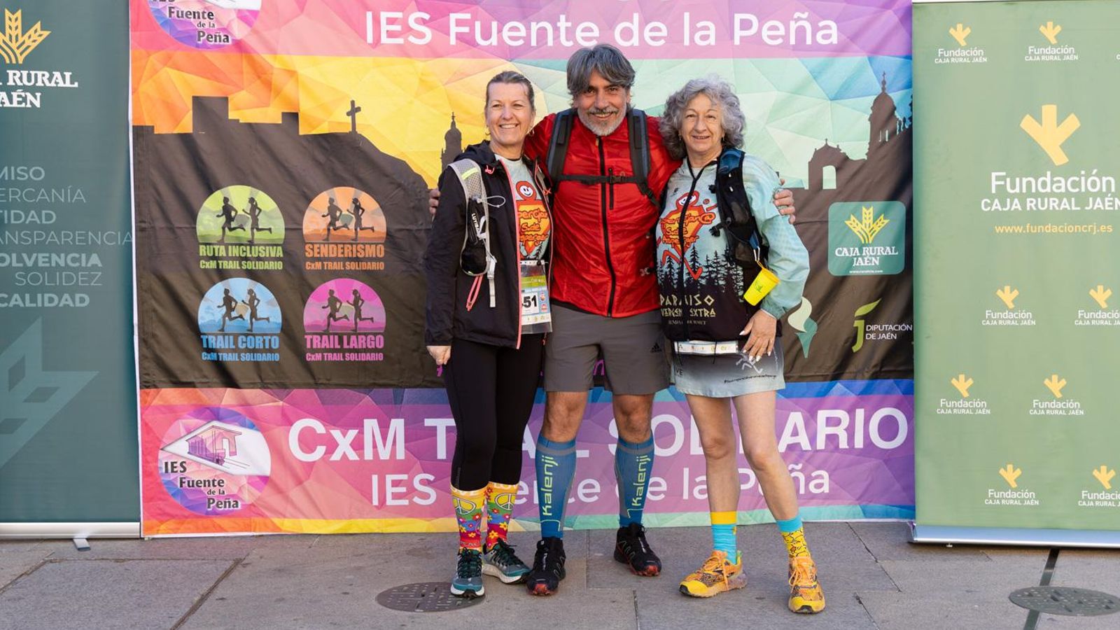 En imágenes: kilómetros para la esperanza de Celia en el CxM Trail Solidario IES Fuente de la Peña (I)