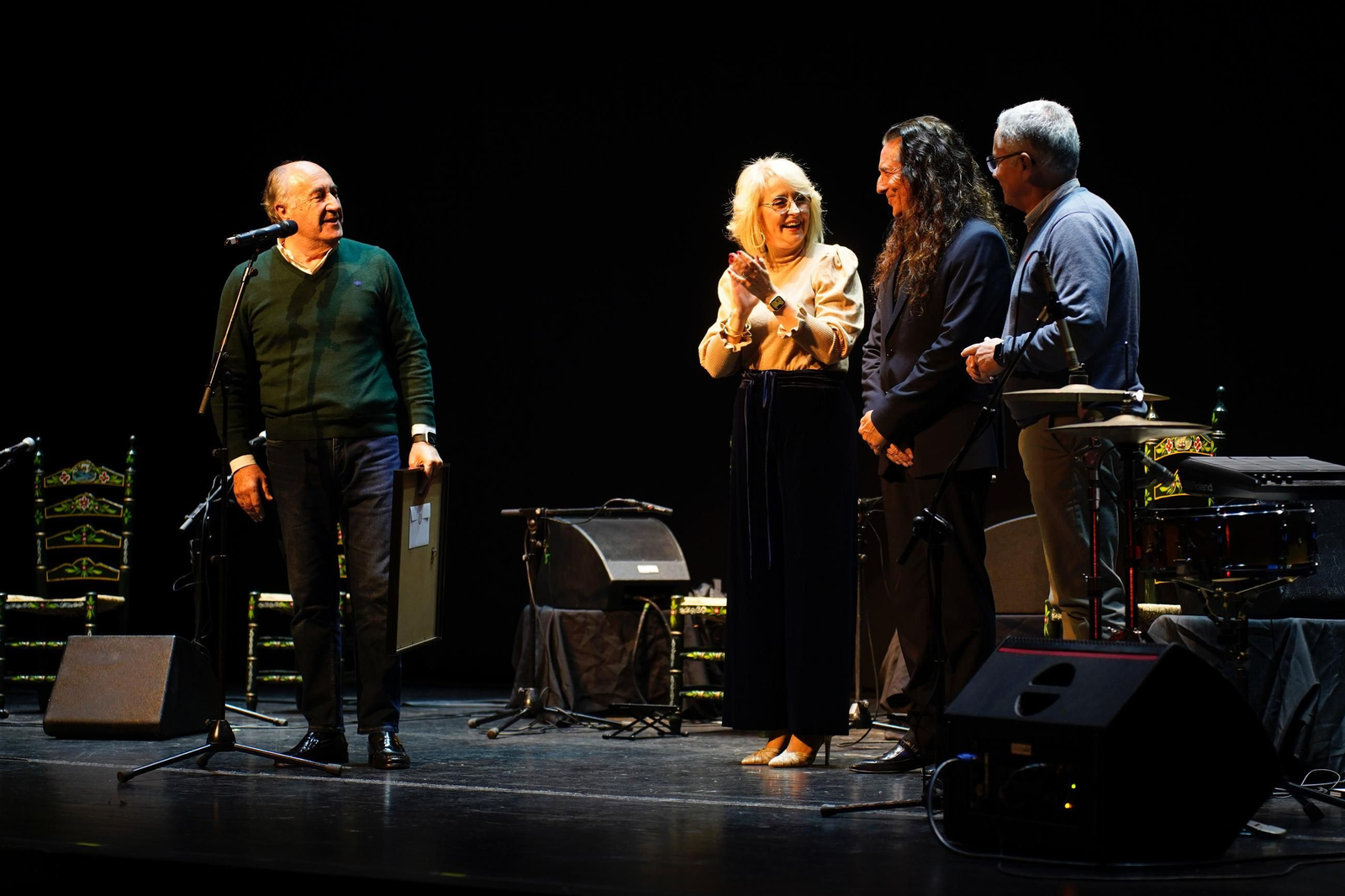 Fotos de la gala `Celebrando a Paco´con Tomatito en Algeciras