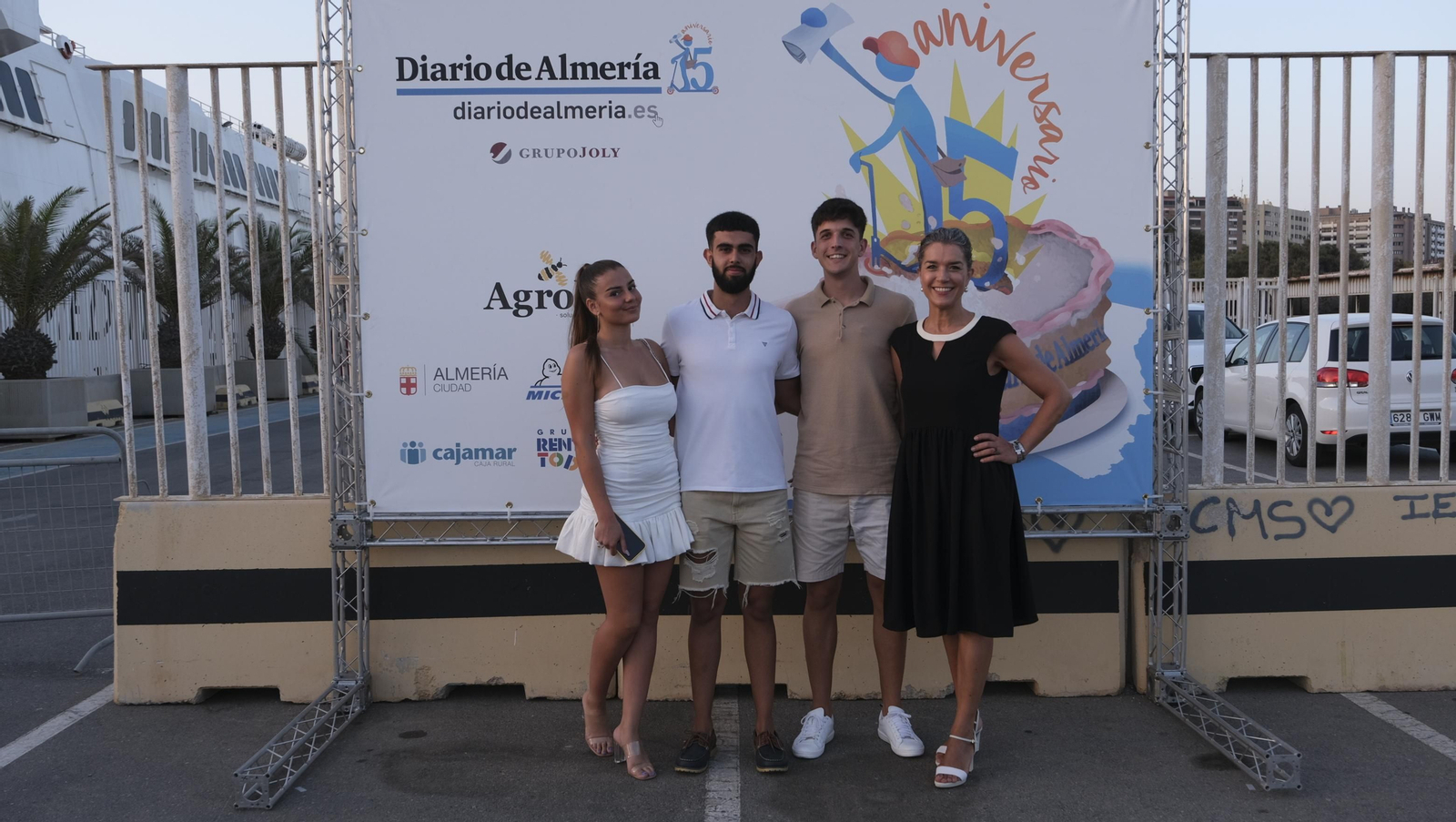 Imágenes de los asistentes a la Gala 15 Aniversario Diario de Almería