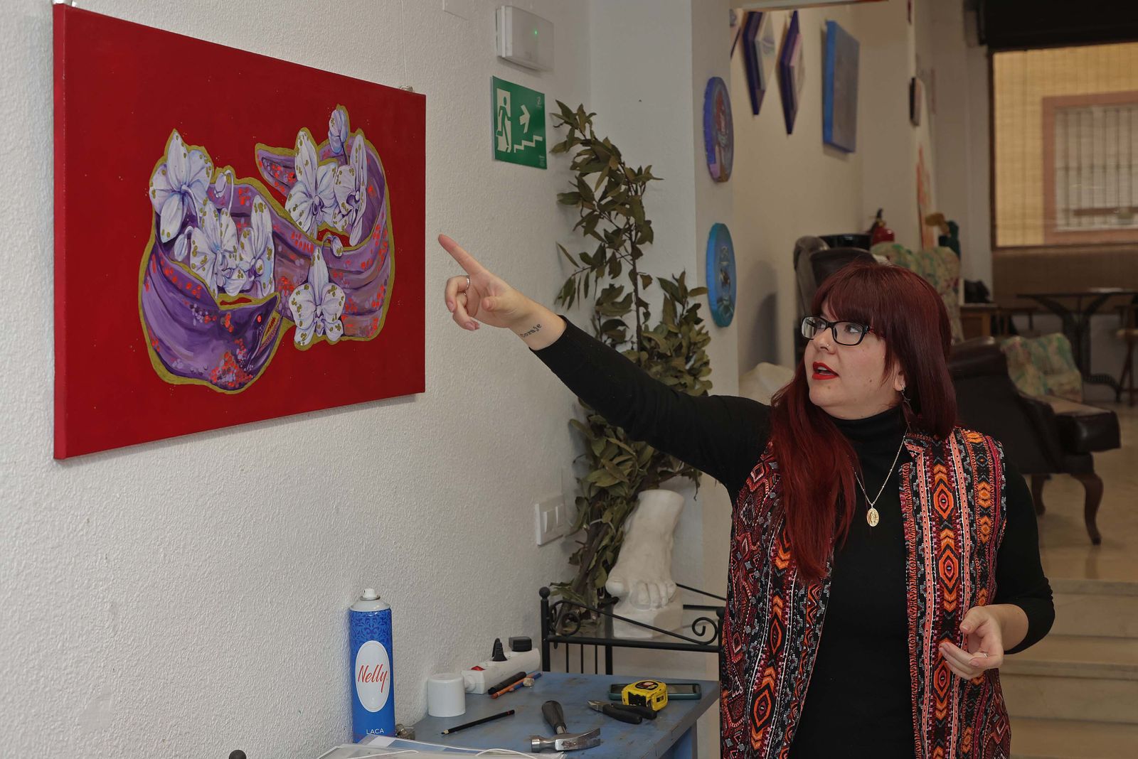 La exposición de Elena Novoa, en imágenes