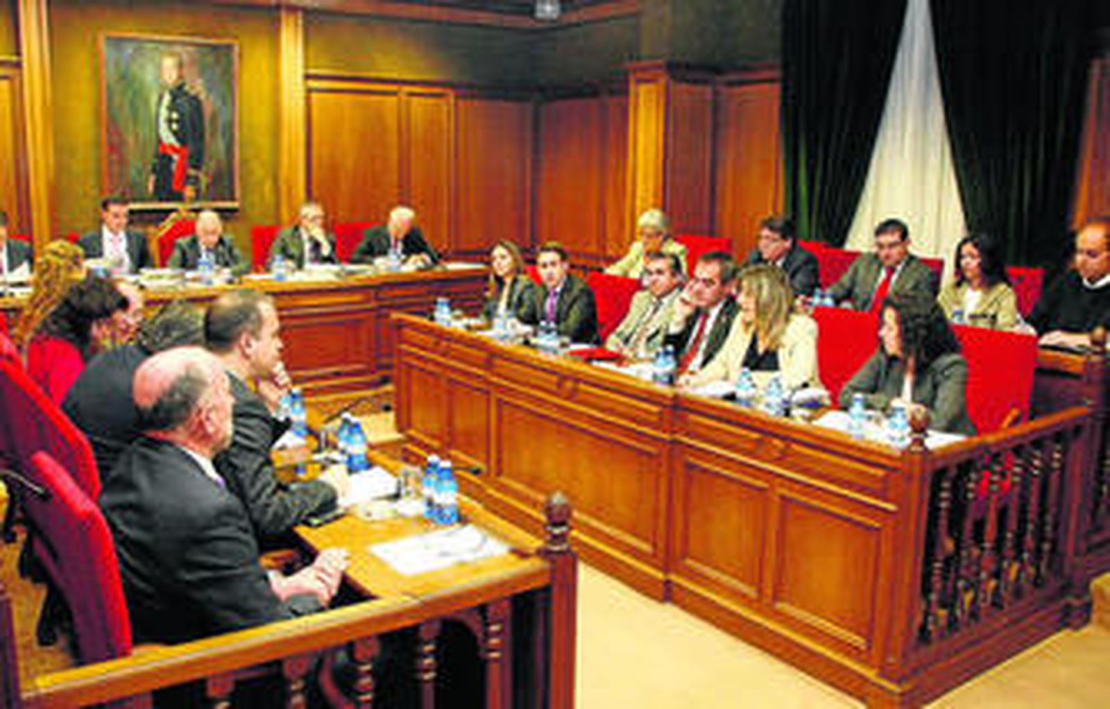 Esperanza Pérez Felices, en plena intervención.