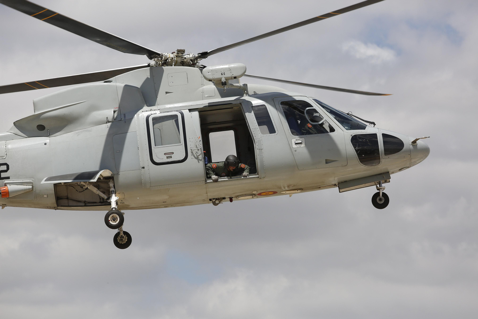 Simulacro de rescate en helicóptero, en una imagen de archivo.