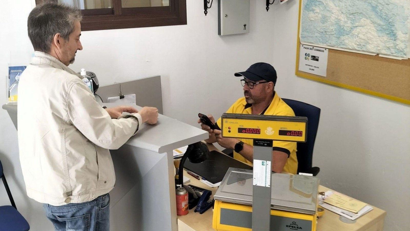 Oficina de Correos en Jabugo.