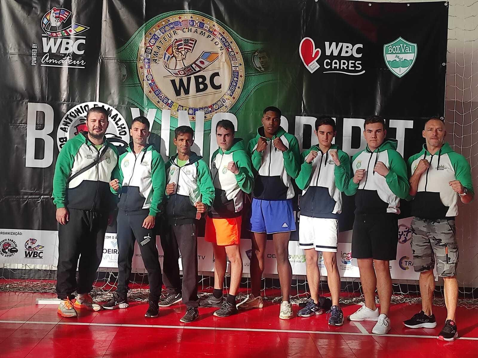 Los expedicionarios del Club Don Príncipe, en Porugal