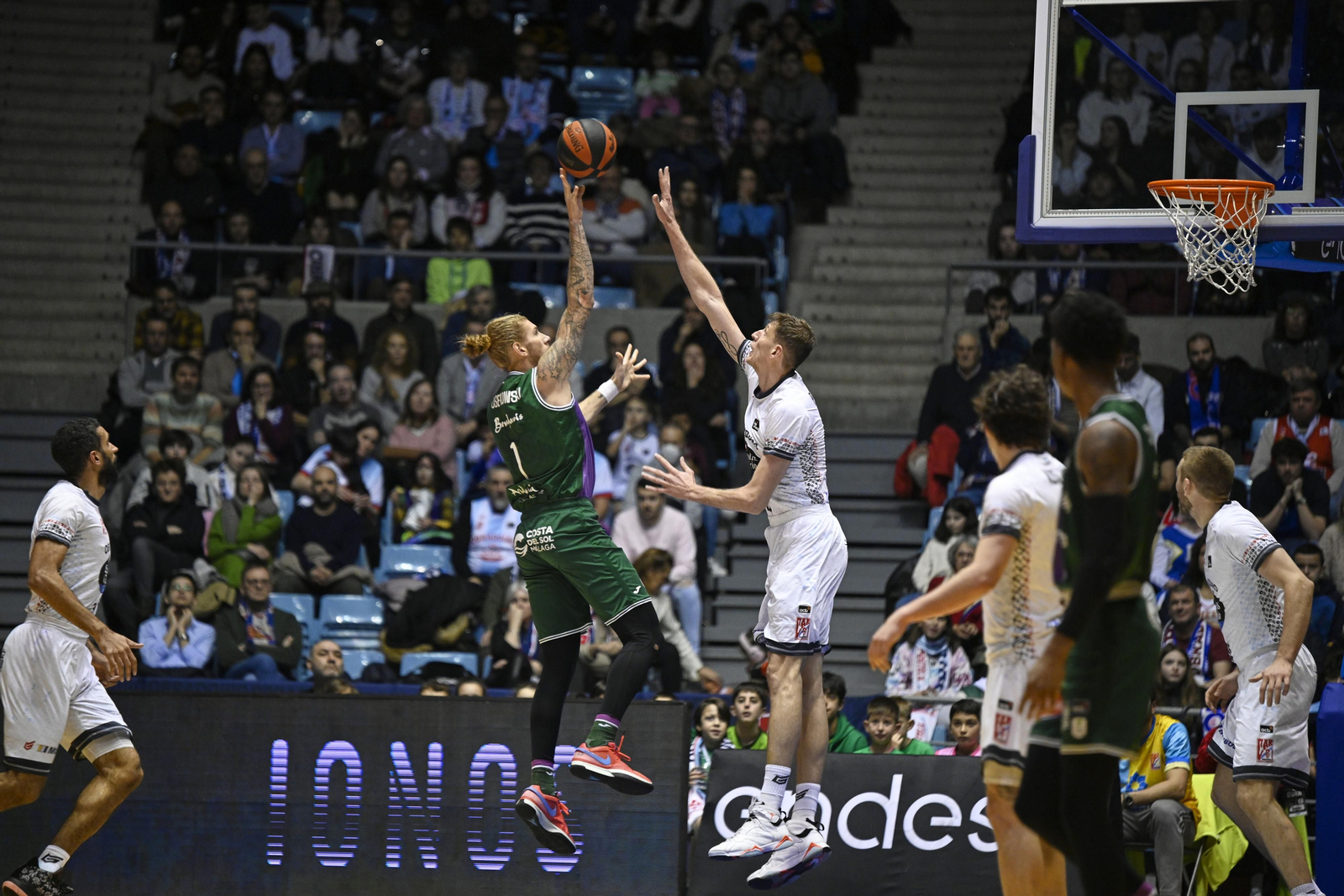 El Obradoiro-Unicaja, en fotos