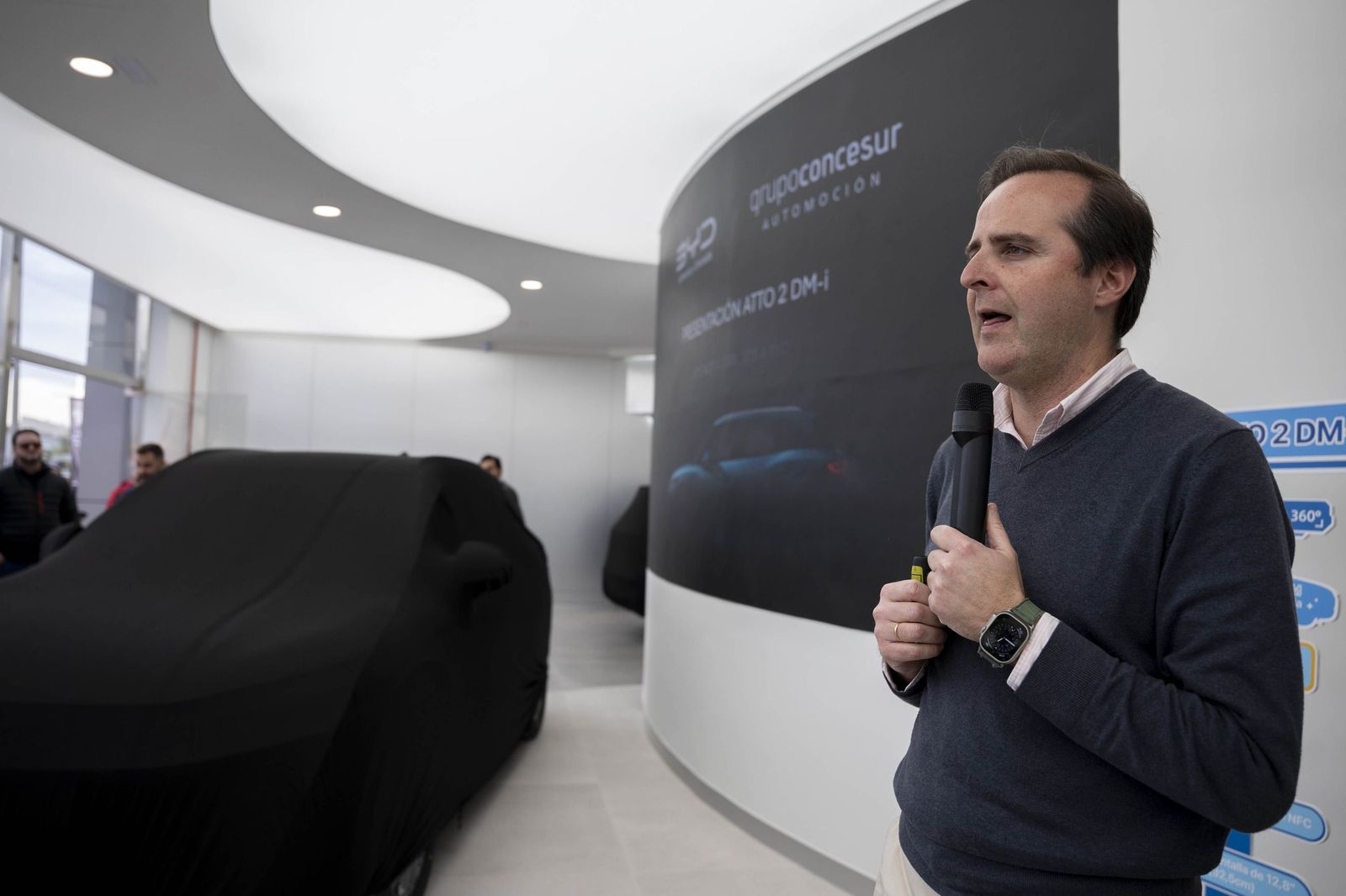 Presentación del nuevo BYD Atto, el coche eléctrico en imágenes