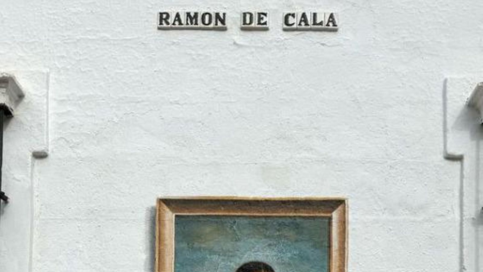Mural de Lola Flores en Ramón de Cala