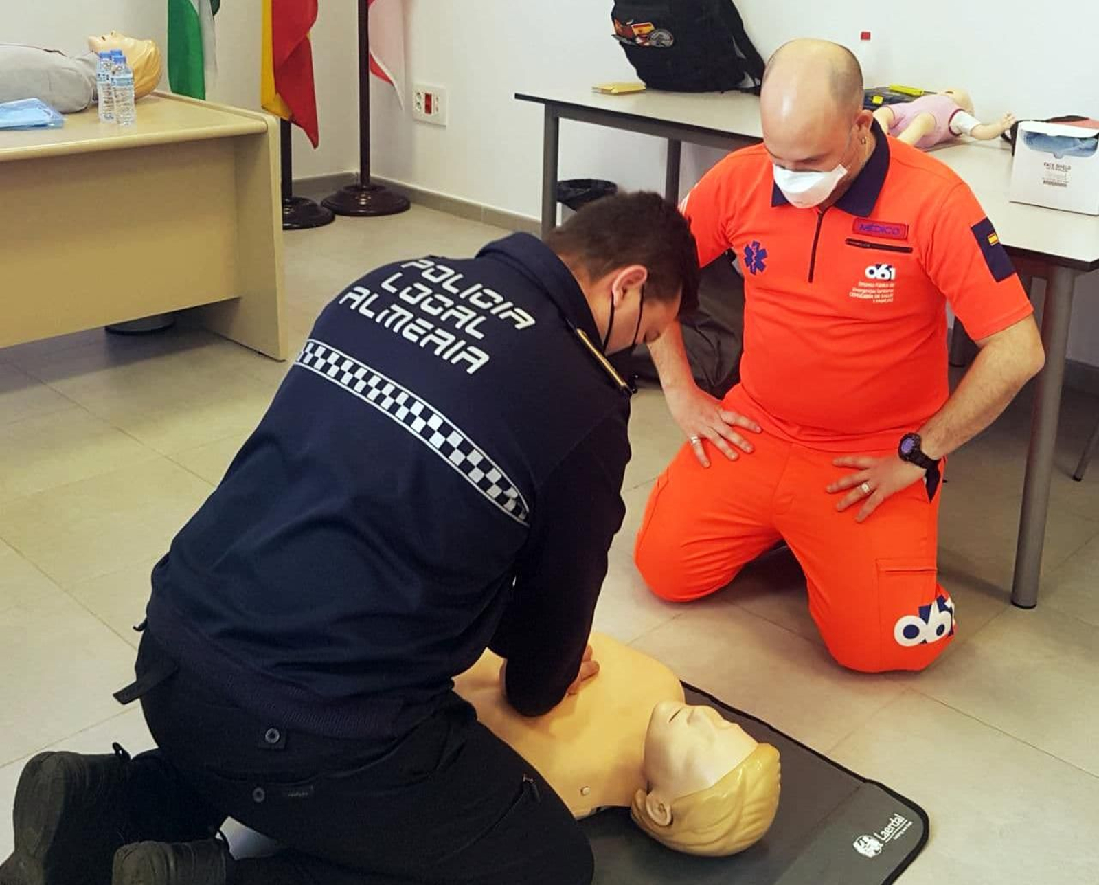 Formación en reanimación cardiopulmonar a primeros intervinientes