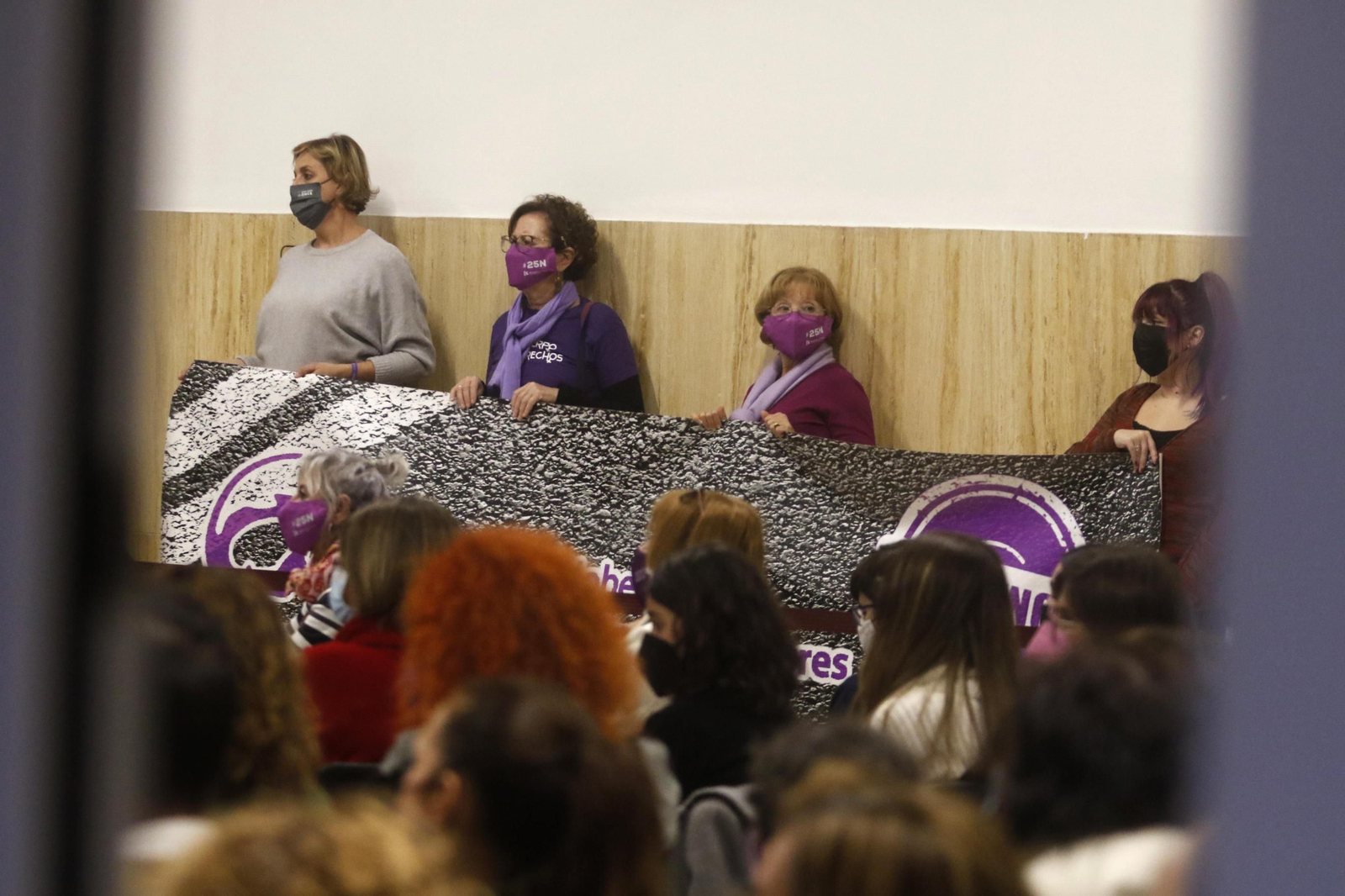 Pleno extraordinario por el Día Internacional de la Eliminación de la Violencia contra la Mujer.