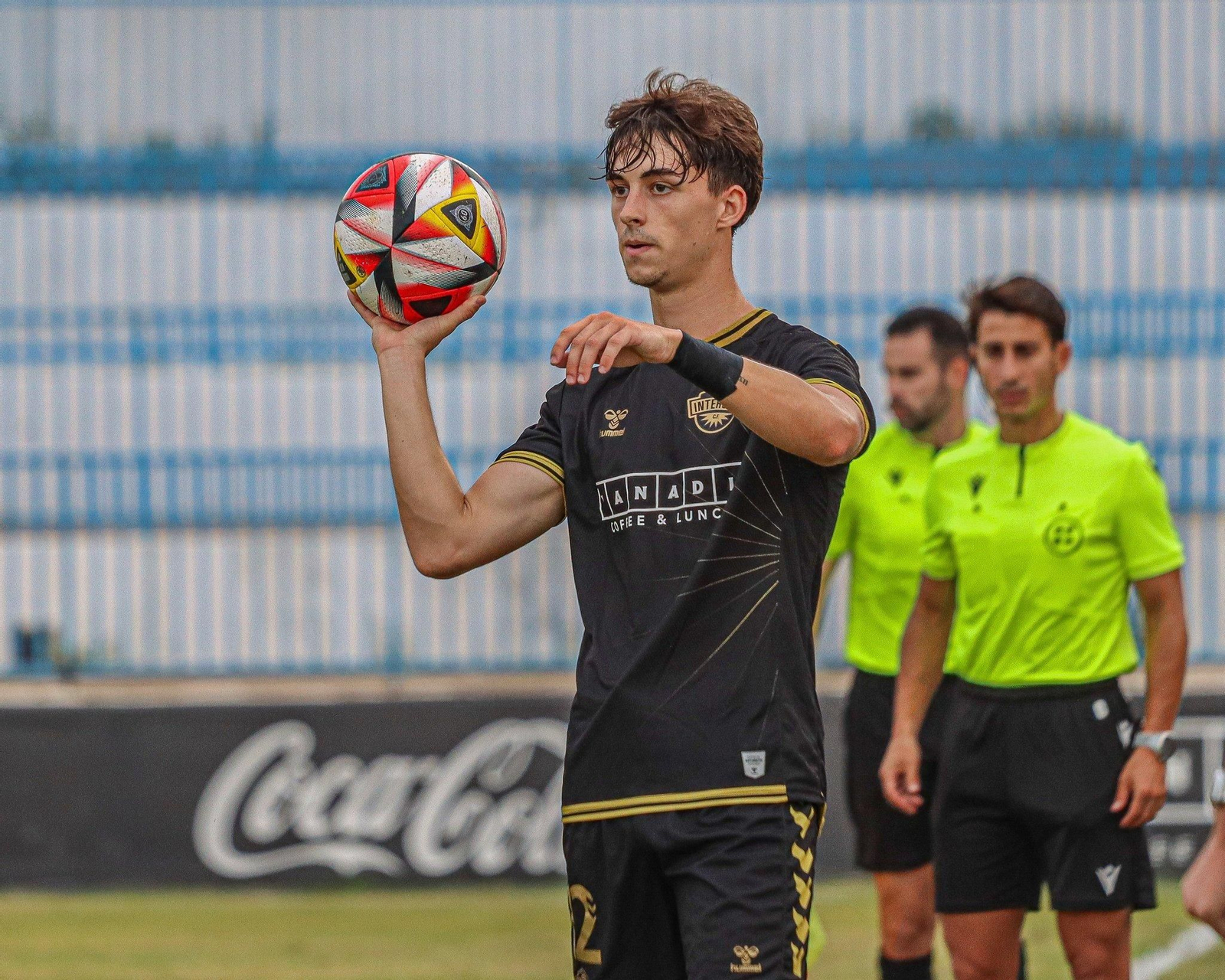Leo Vázquez, en su etapa como jugador del Intercity.
