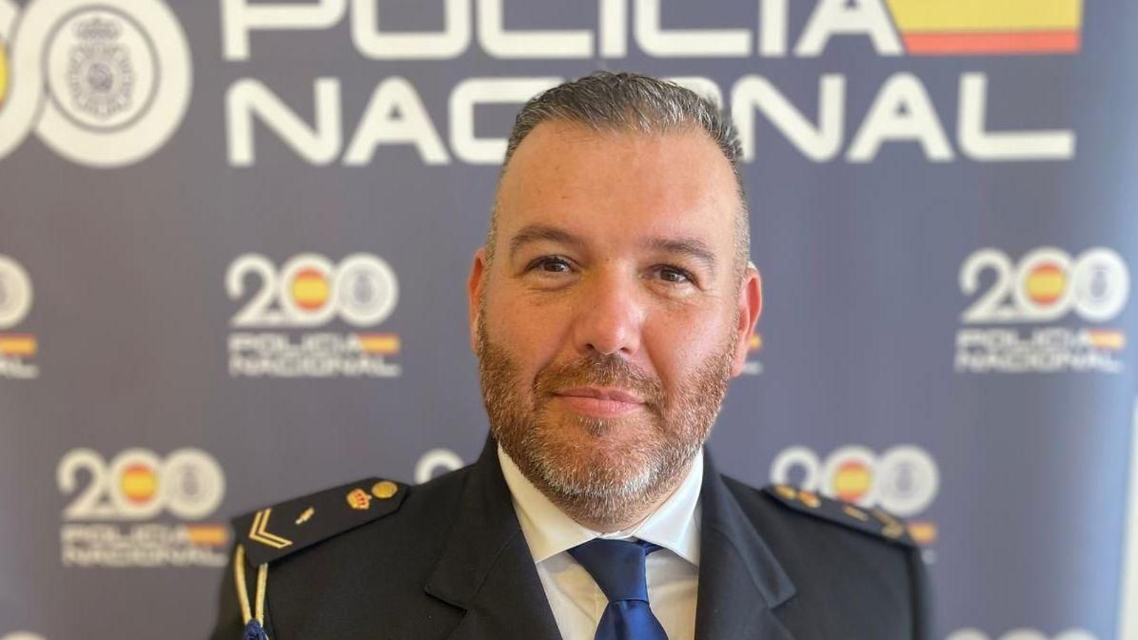 Raúl López, portavoz de la Policía Nacional y condecorado este miércoles.