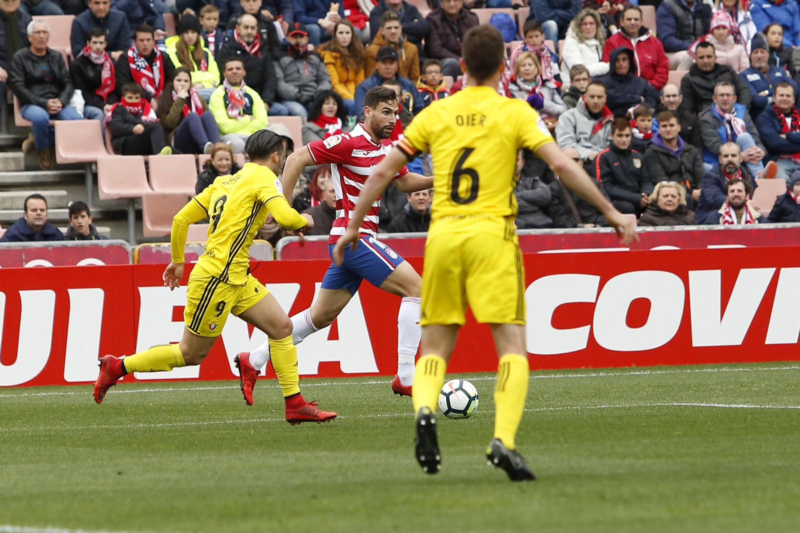 Las imágenes del Granada-Osasuna
