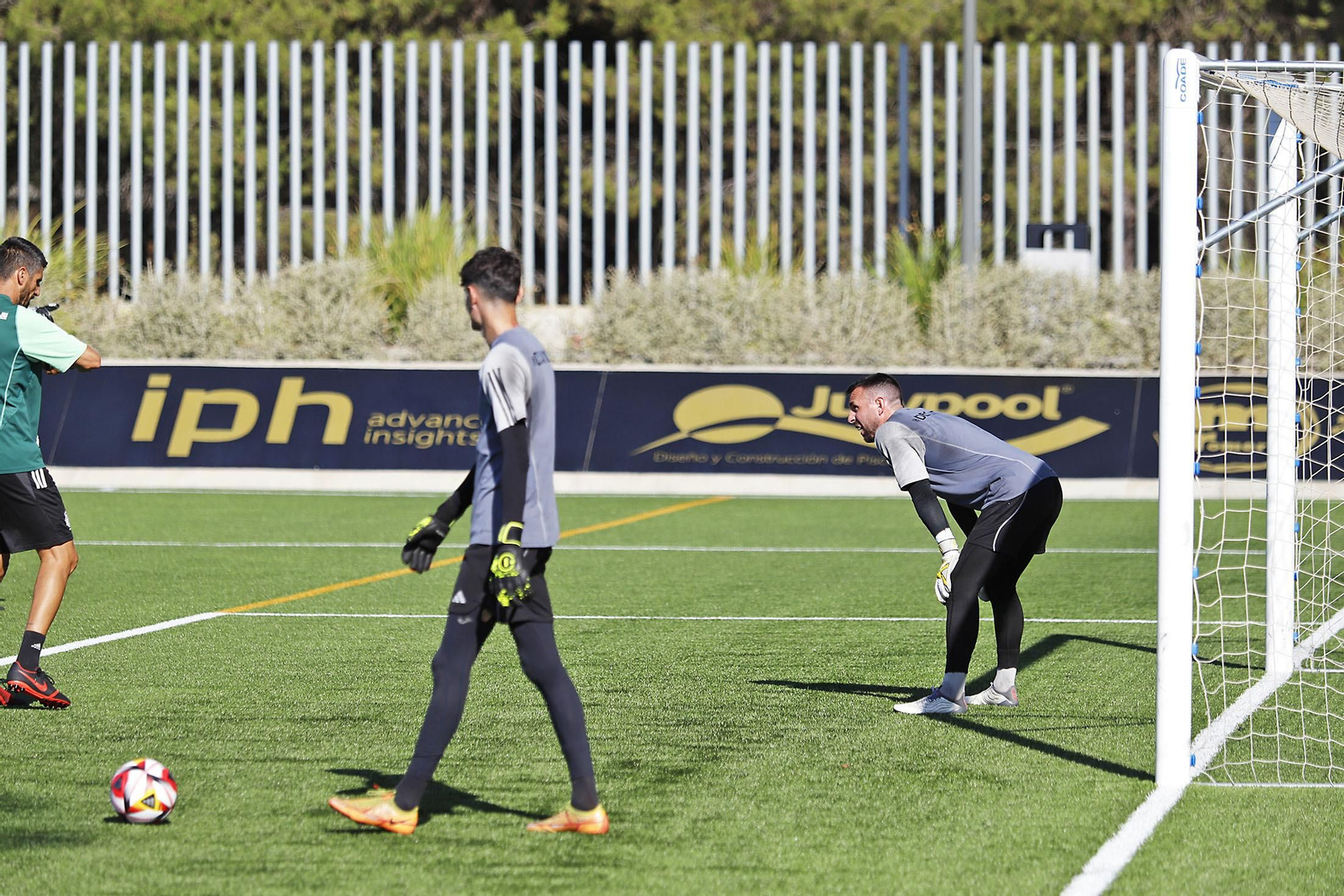 Imágenes del entrenamiento del Recreativo de Huelva