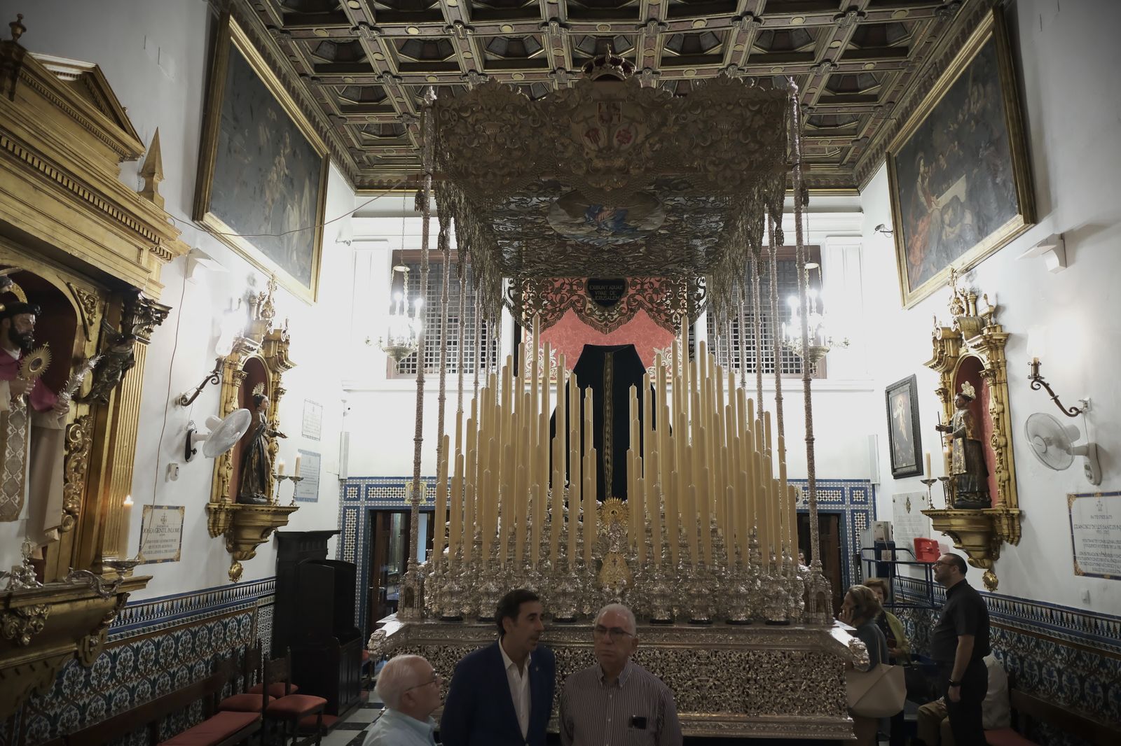 Las imágenes de la veneración a la Virgen de las Aguas del Museo