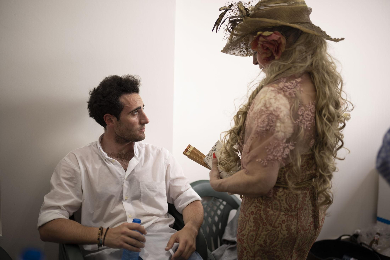 El sentimiento rociero se refleja en la cara de los almonteños.