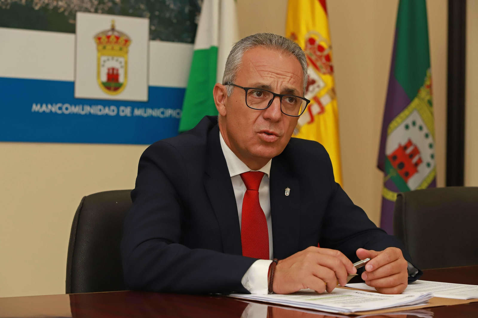 Juan Lozano, presidente de la Mancomunidad
