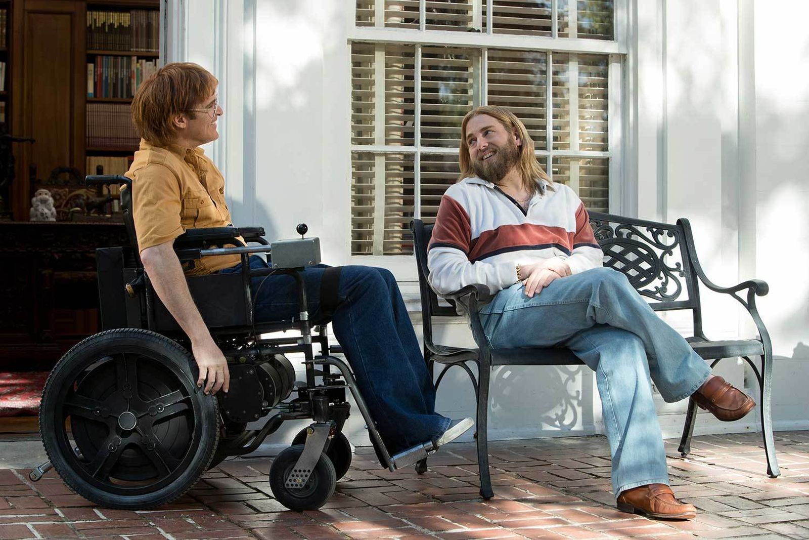 Joaquin Phoenix y Jonah Hill en una imagen del film de Gus Van Sant