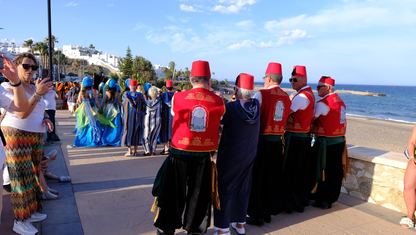 Moros y Cristianos de Mojácar en la Playa del Lance, en imágenes