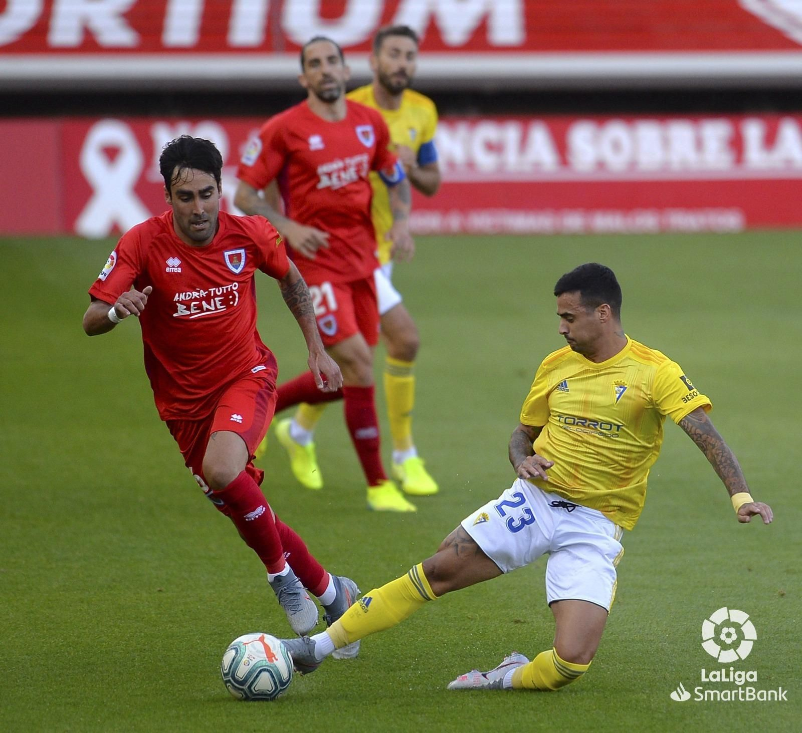 Las imágenes del Numancia-Cádiz