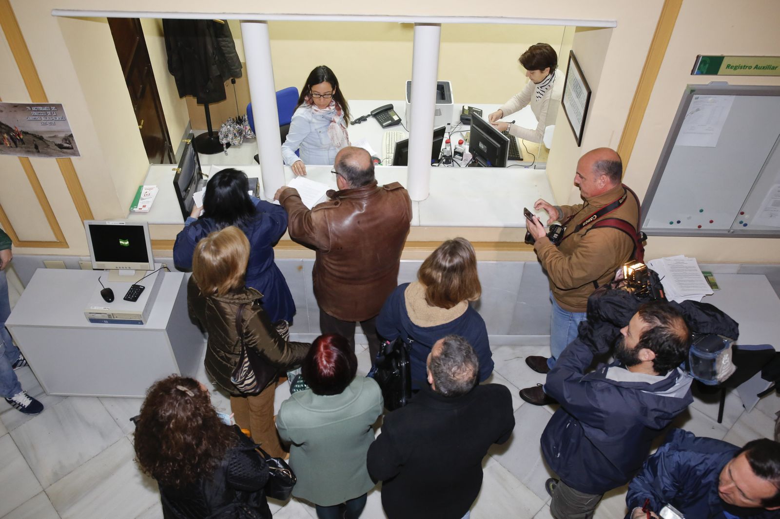 Oficina del SAE en Málaga