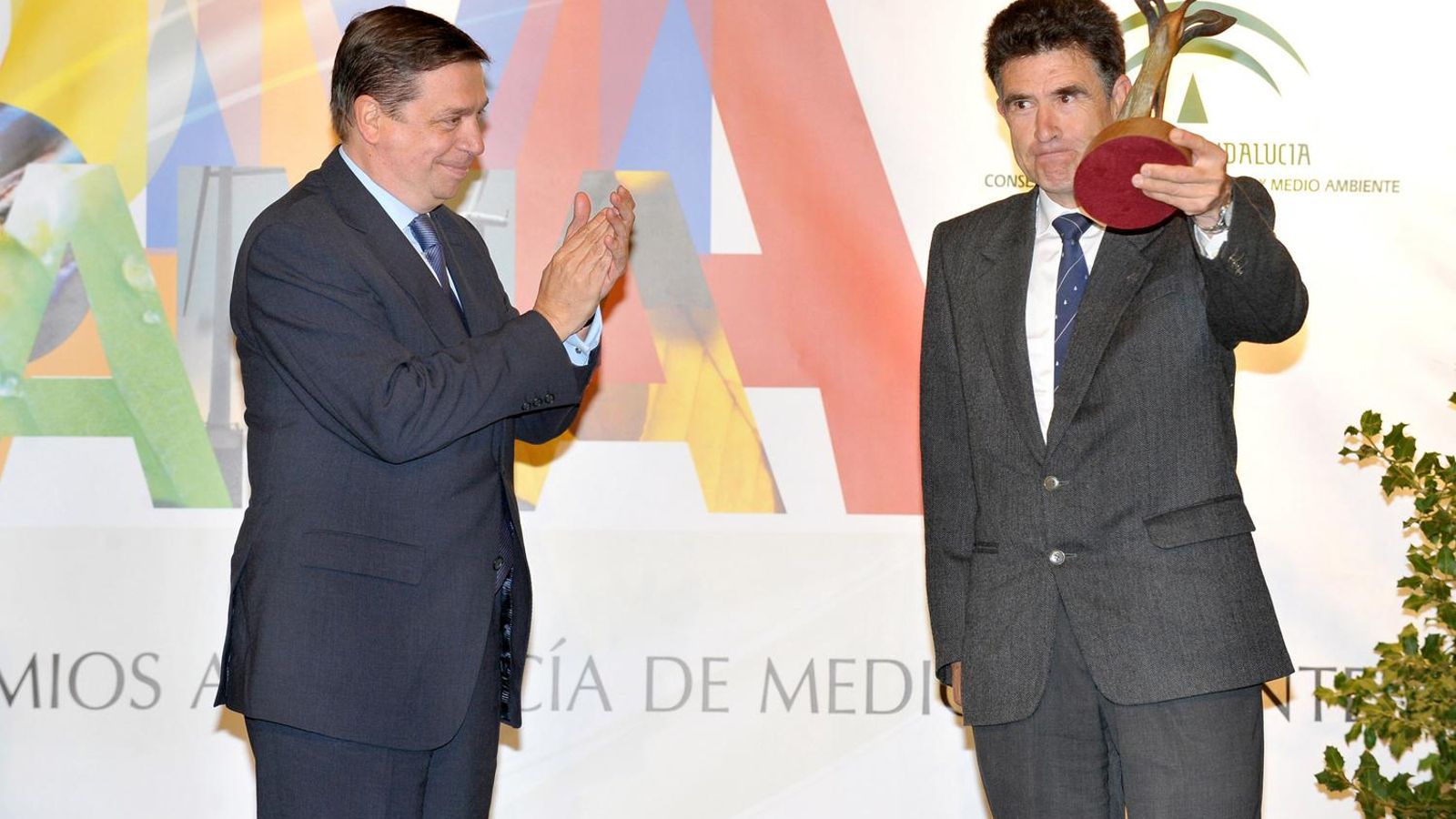 Antonio Castillo recibe el Premio Andalucía Medio Ambiente
