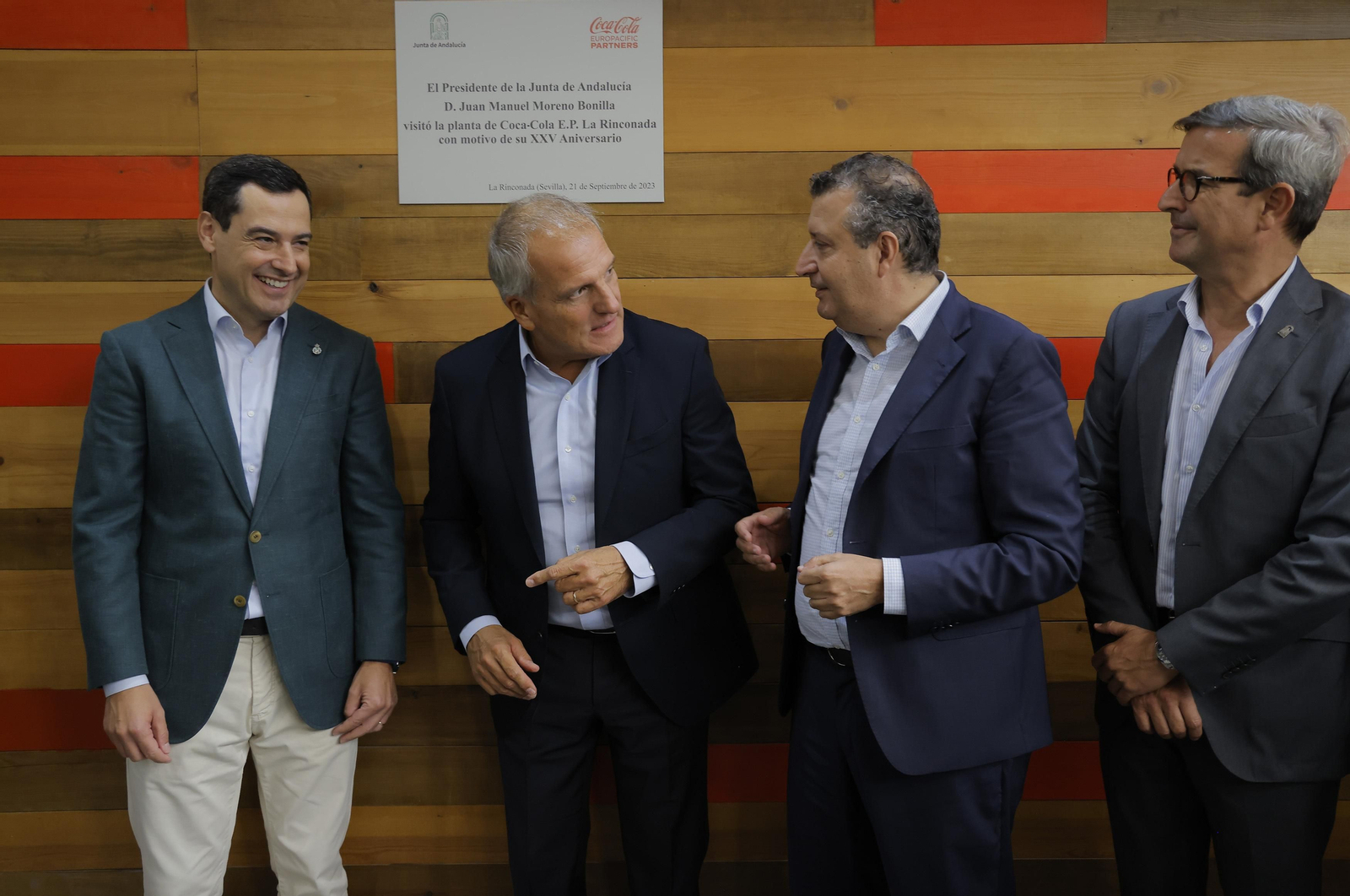 Las fotos de la celebración del 25 aniversario de la planta de Coca-Cola en La Rinconada