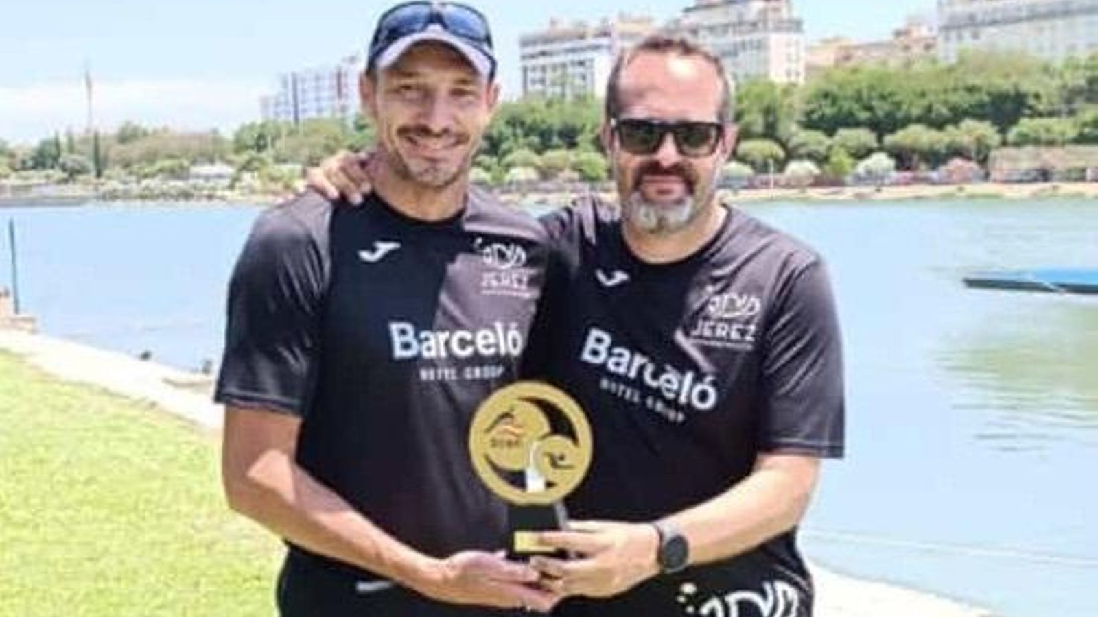 Iván Franco y Luismi Sánchez, técnicos del equipo.