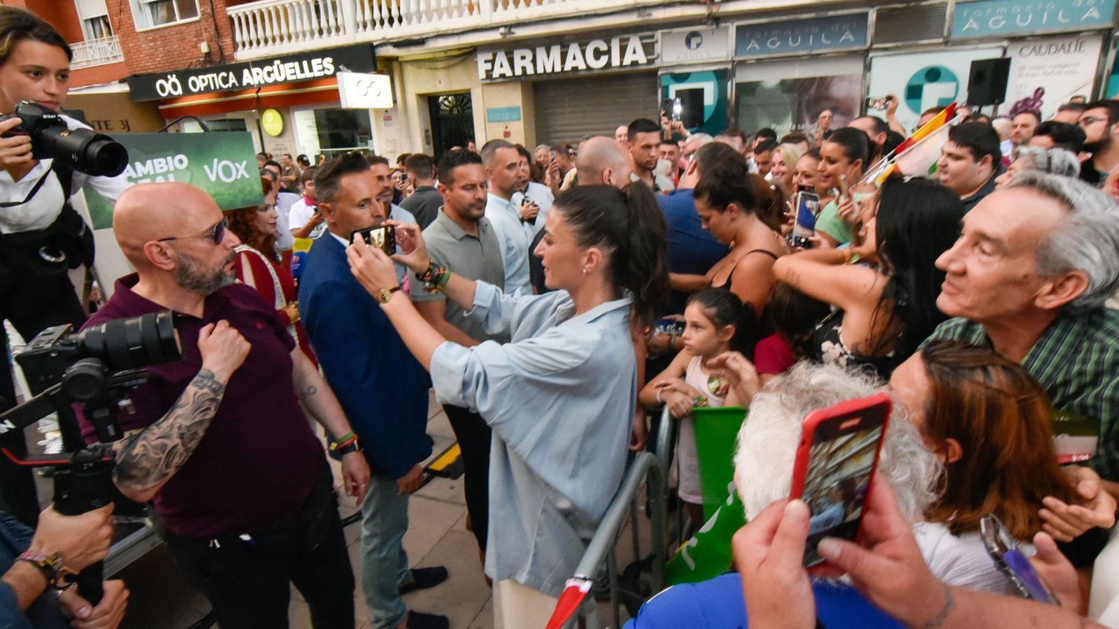 Las fotos del mitin de Vox en Algeciras