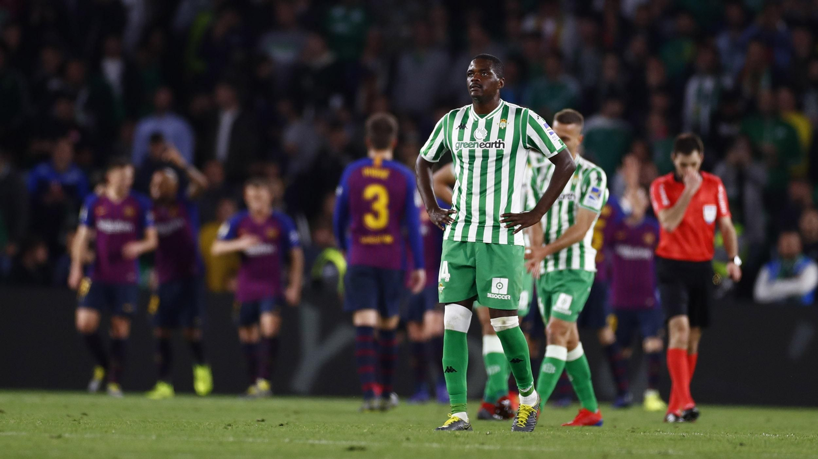 El Betis-Barcelona, en imágenes